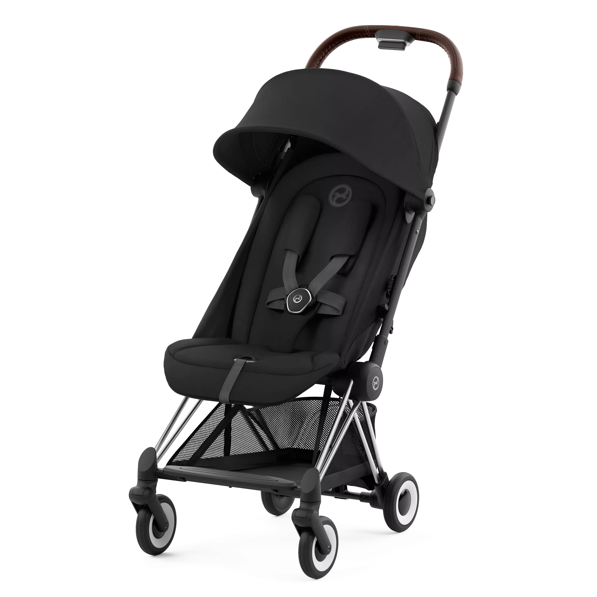 Cybex Coya | Sepia Black (Chrome Frame) Cybex Coya | Sepia Black (Chrome Frame)