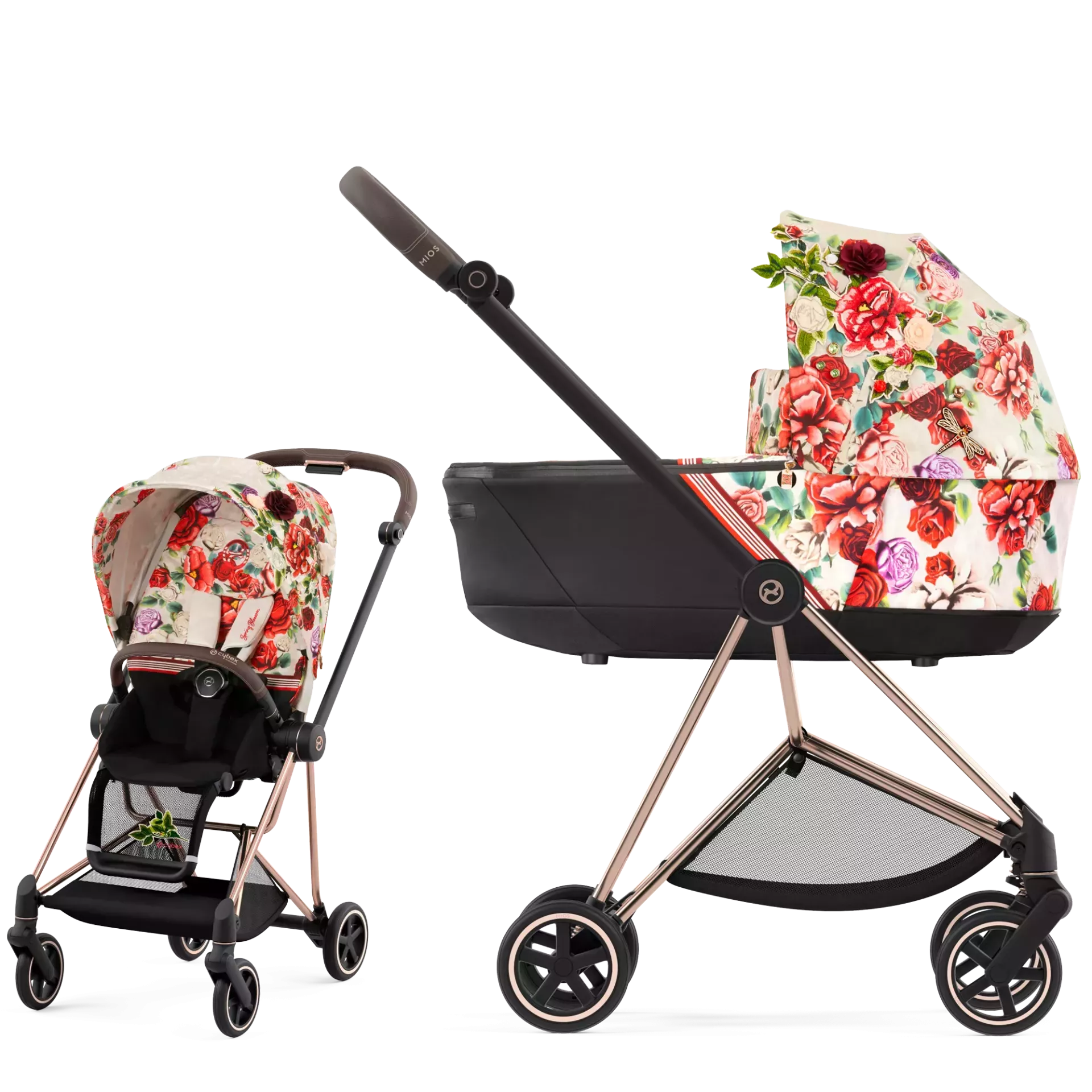 Cybex Mios 3.0 - 2w1 | Spring Blossom Light - Fashion Collection