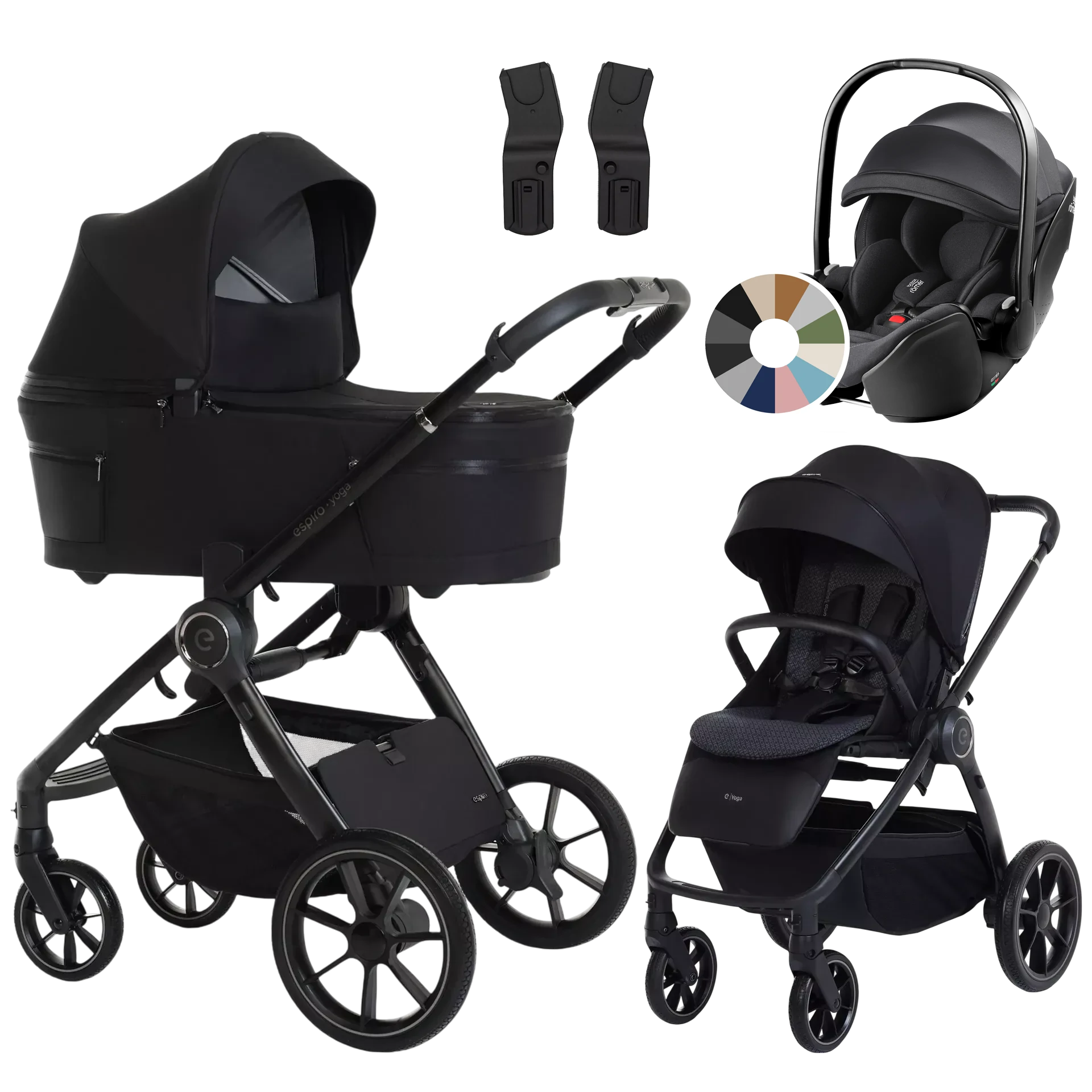 Espiro Yoga 2025 + Britax Römer Baby-Safe Pro +GRATIS - 3w1 | 111 Calm Evening