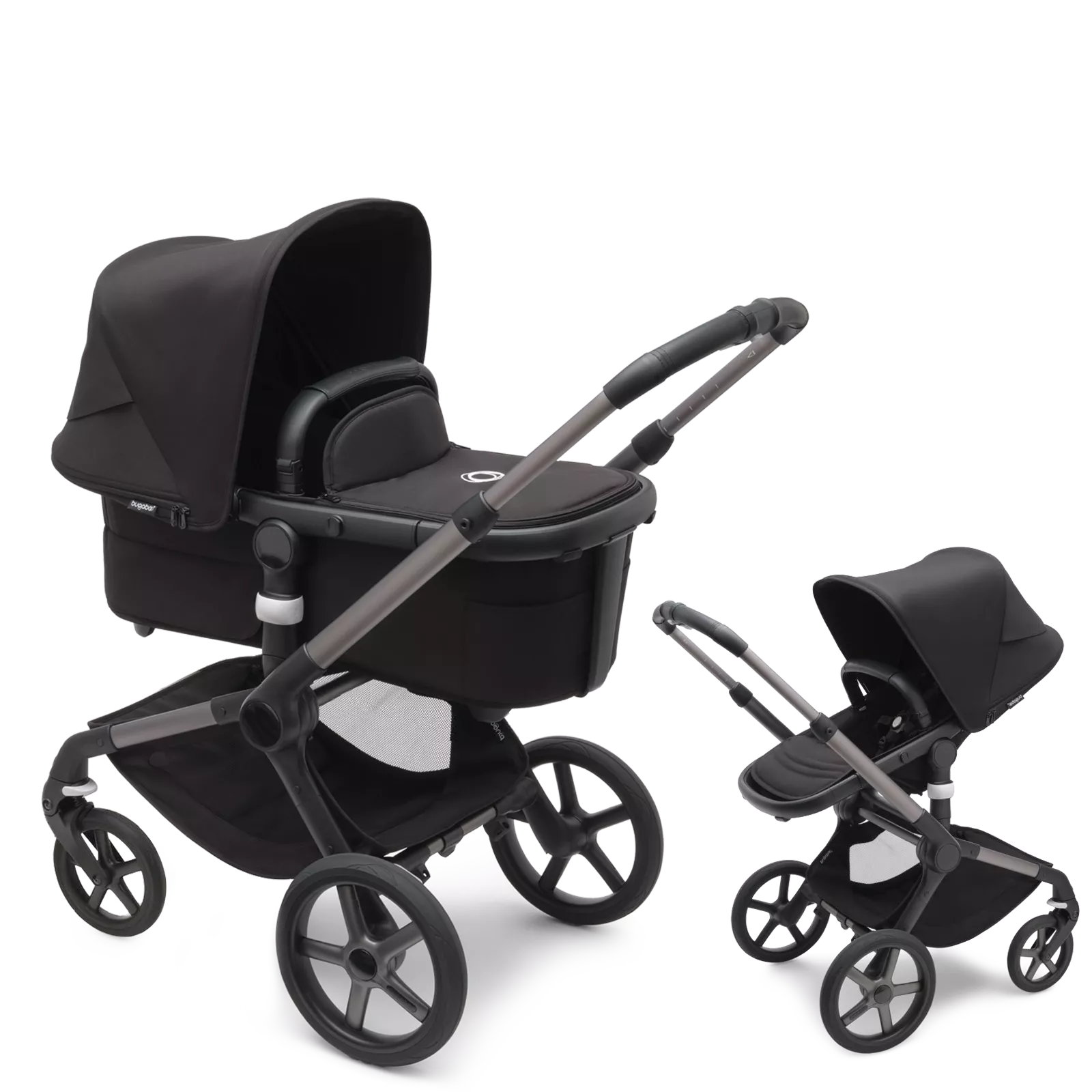 Bugaboo Fox 5 - 2w1 | Graphite-Midnight Black-Midnight Black Bugaboo Fox 5 - 2w1 | Graphite-Midnight Black-Midnight Black