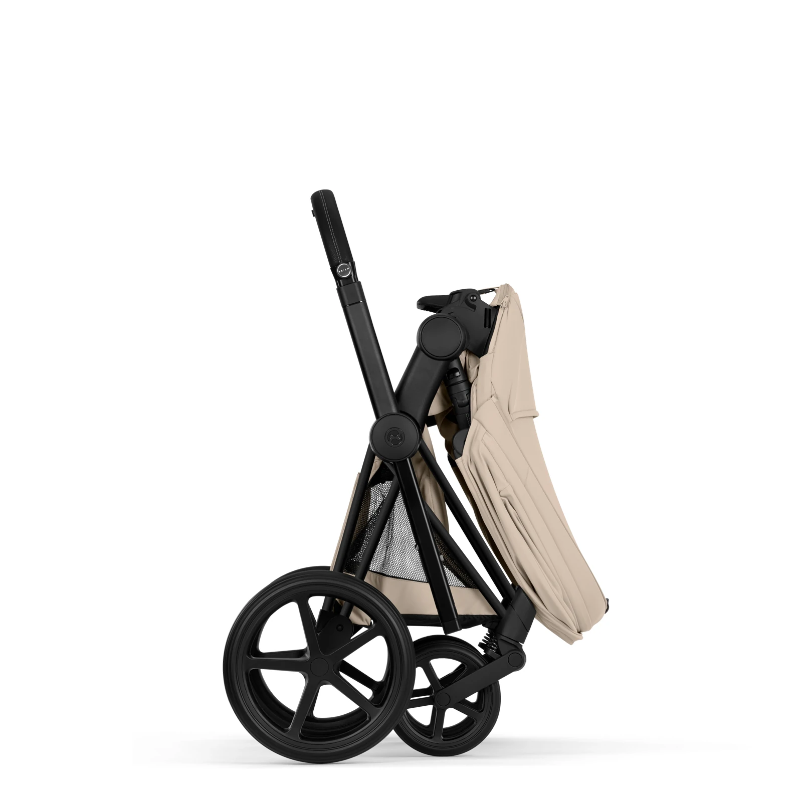 Cybex Priam 5.0 - wózek 4w1 | Cozy Beige - Matt Black (Comfort)