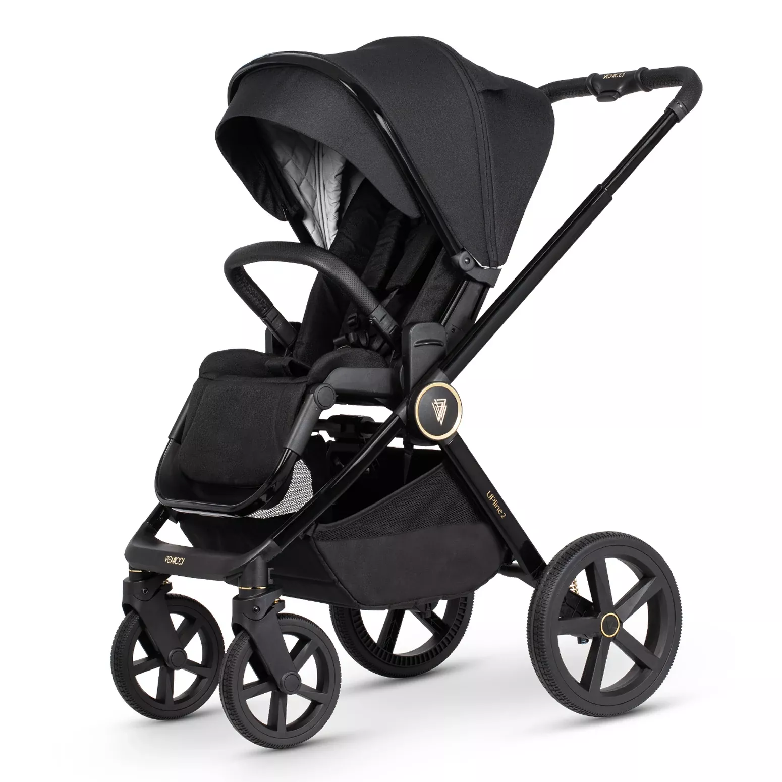 Venicci Upline 2 +AKCESORIA - 2w1 | All Black Venicci Upline 2 +AKCESORIA - 2w1 | All Black