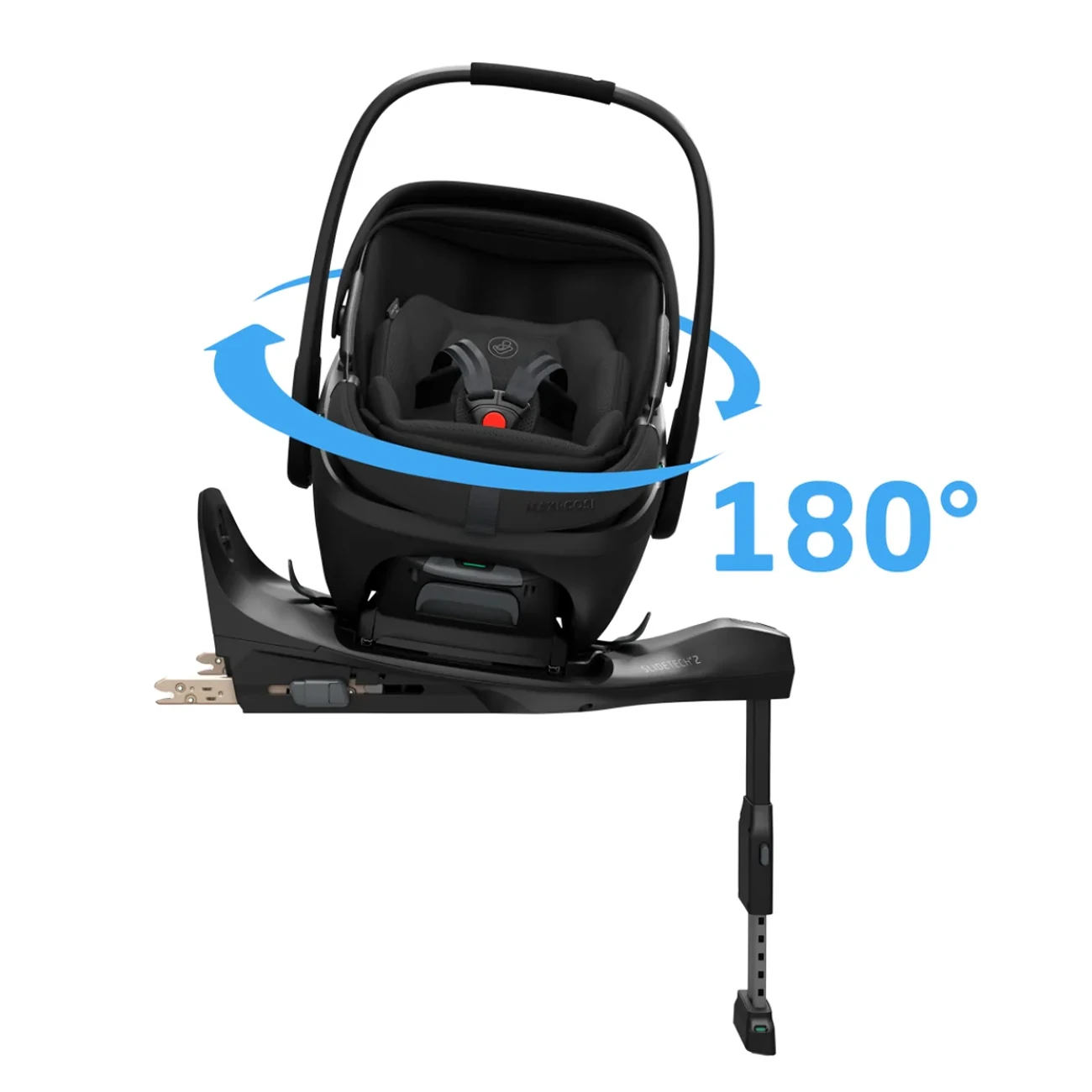 Maxi-Cosi Coral Slide Pro + baza FamilyFix Slide Pro | Black Onyx