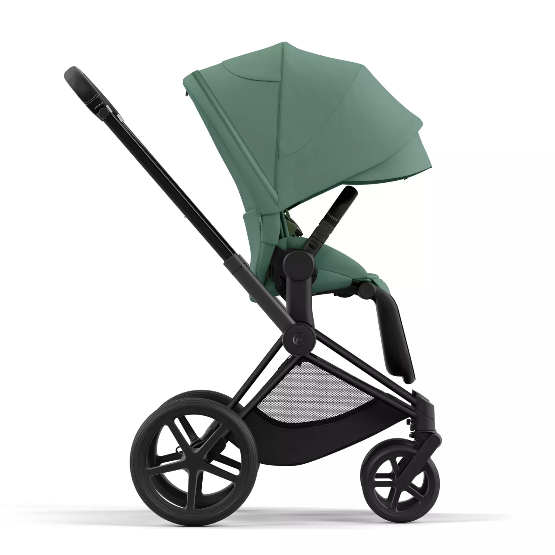 Cybex Priam 4.0 - 2w1 | Leaf Green (Matt Black Frame)