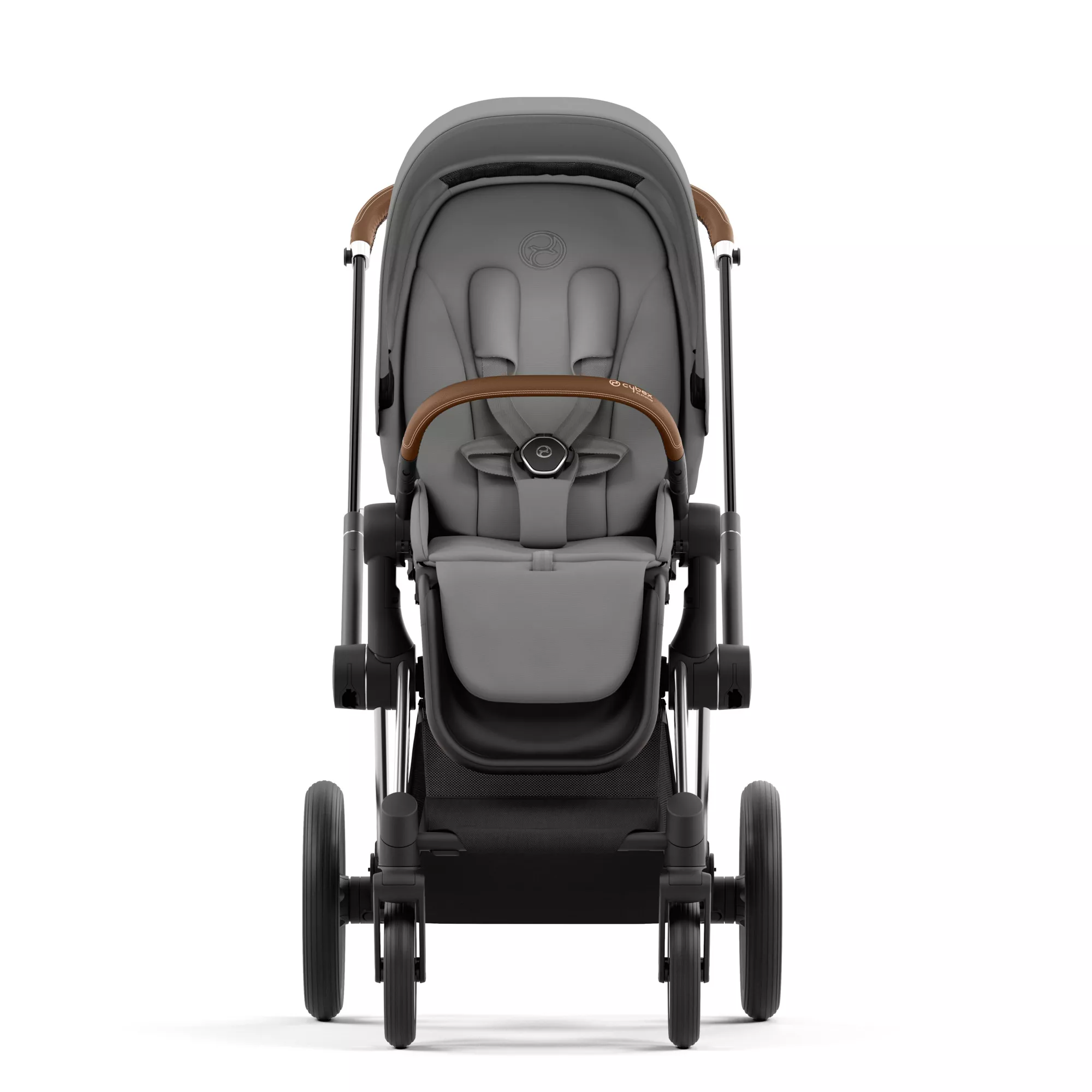 Cybex Priam 4.0 - 2w1 | Mirage Grey (Chrome Brown Frame) Cybex Priam 4.0 - 2w1 | Mirage Grey (Chrome Brown Frame)