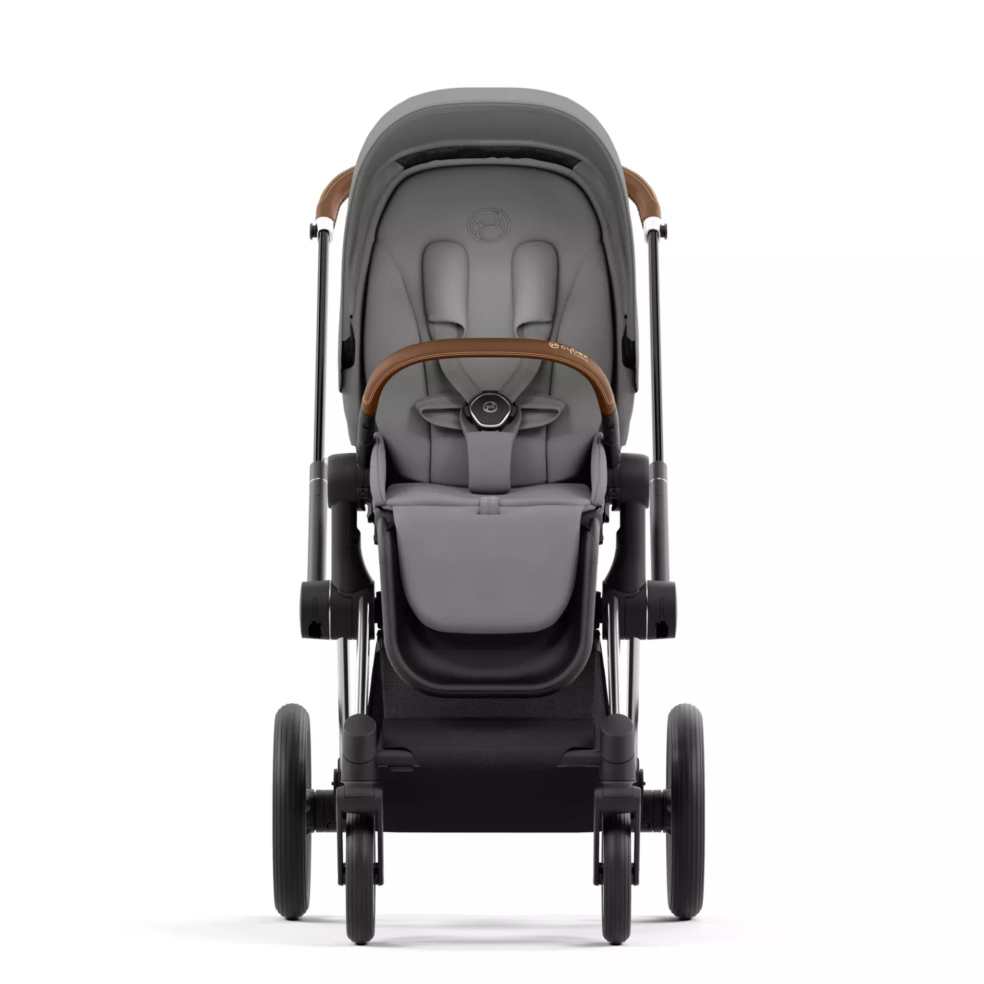 Cybex Priam 4.0 - 2w1 | Mirage Grey (Chrome Brown Frame) Cybex Priam 4.0 - 2w1 | Mirage Grey (Chrome Brown Frame)