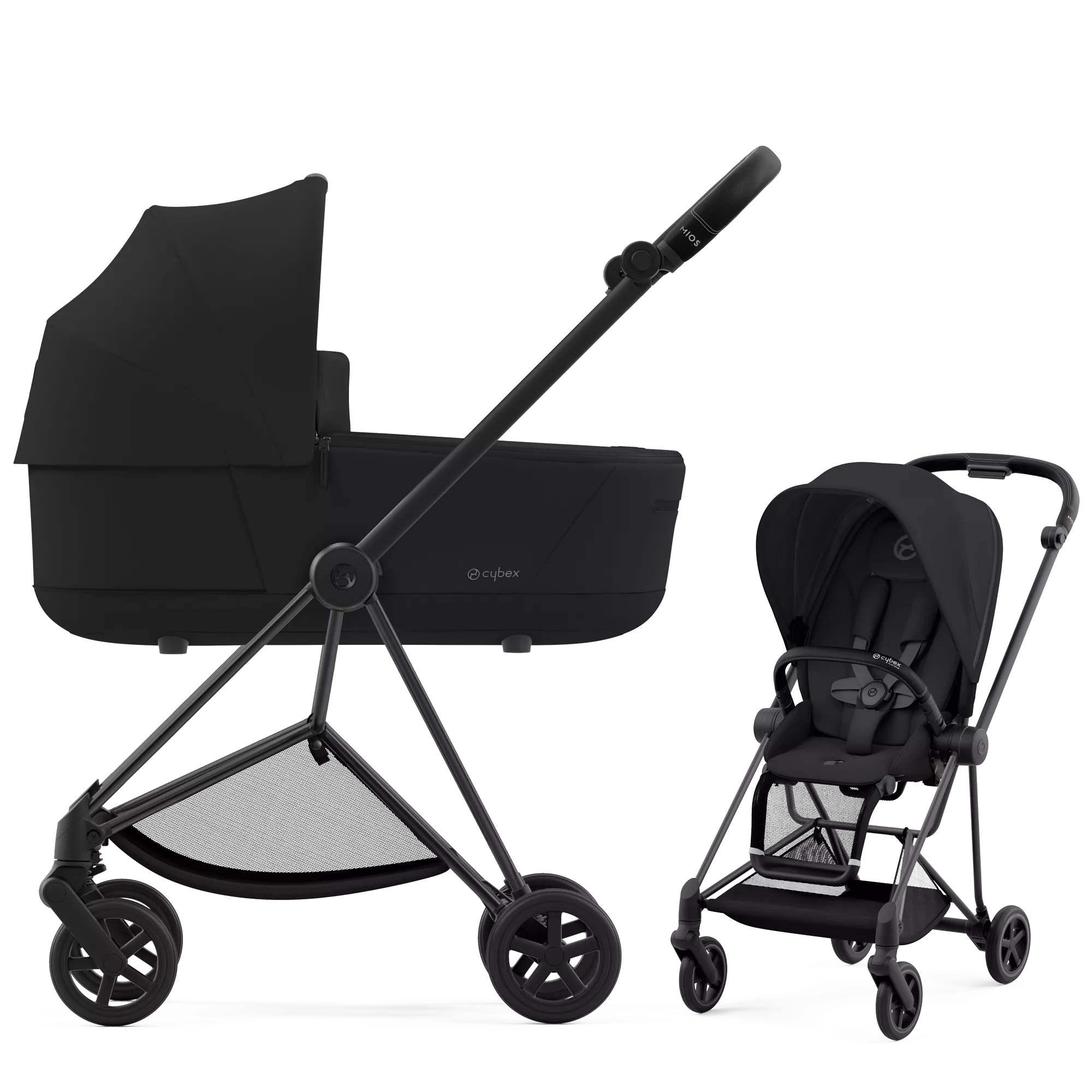 Cybex Mios 3.0 - 2w1 | Sepia Black (Matt Black Frame)