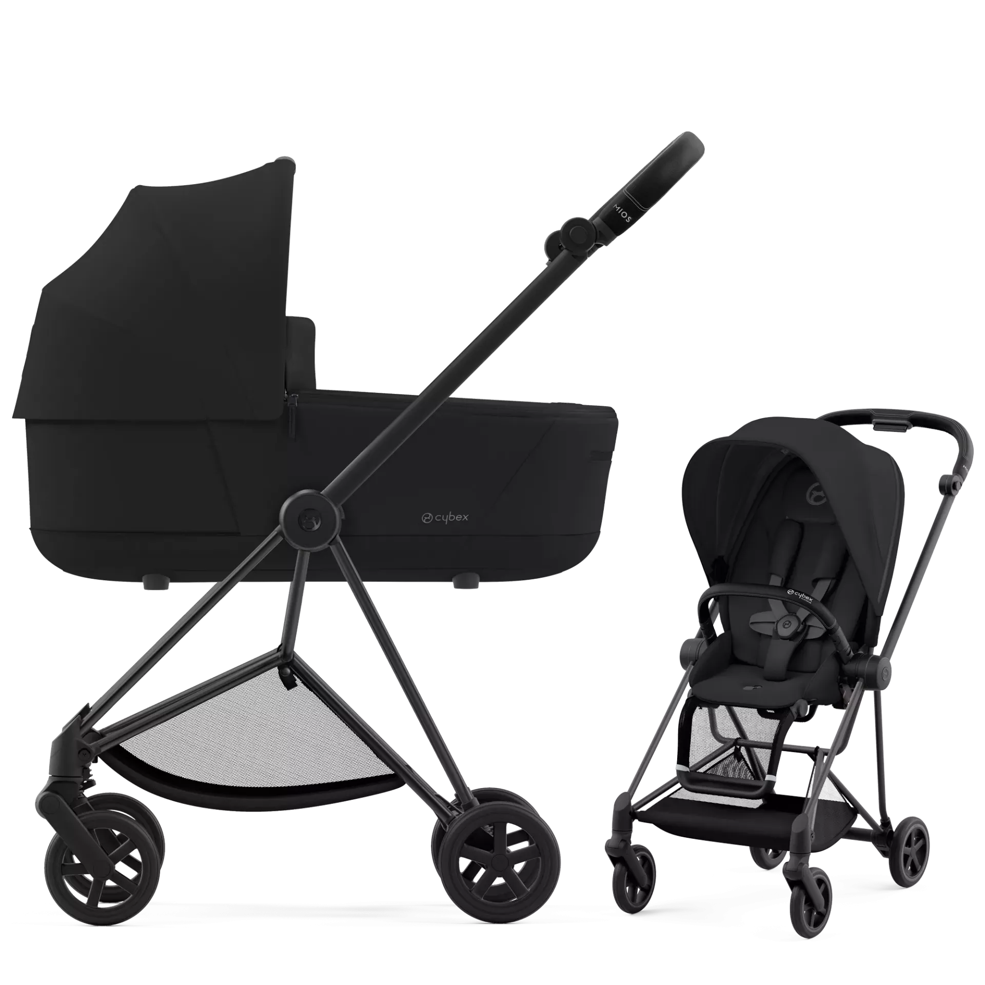 Cybex Mios 3.0 - 2w1 | Sepia Black (Matt Black Frame)