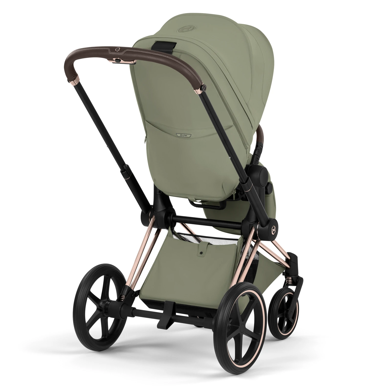 Cybex Priam 5.0 - wózek 4w1 | Sage Green - Rosegold (Style)