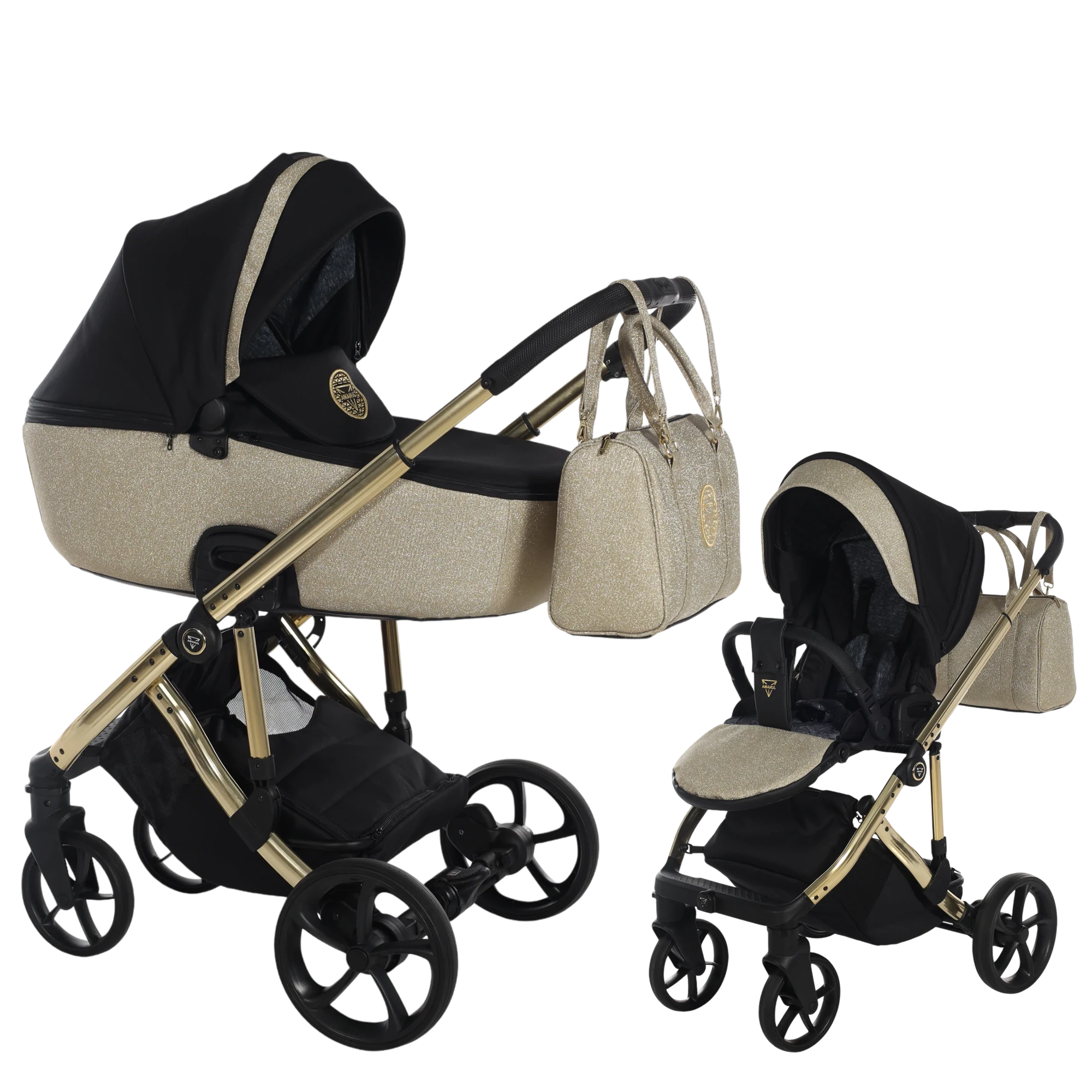 Junama Glitter V3 +GRATIS - 2w1 | 06 Black-Gold