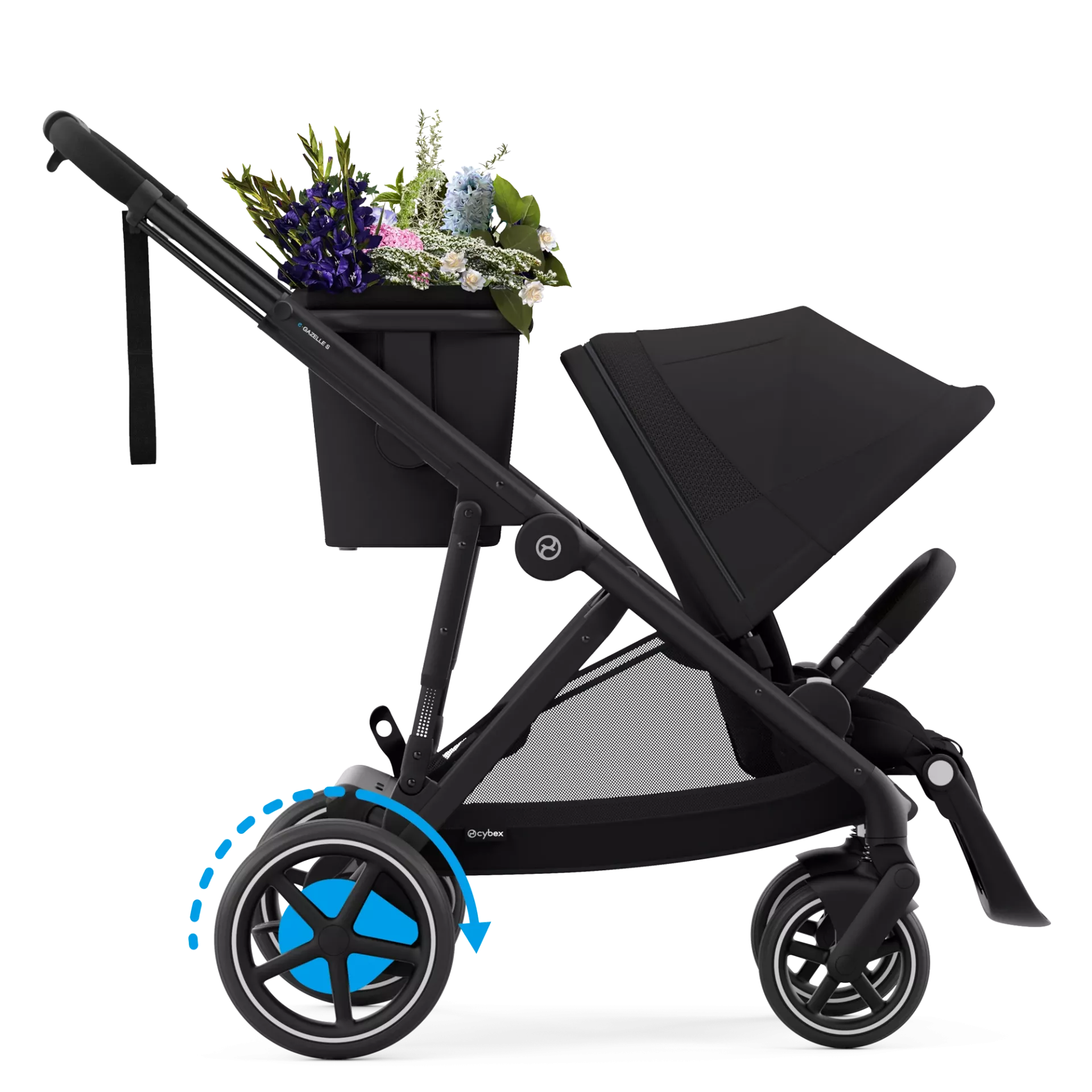 Cybex e-Gazelle S +gondola GRATIS | Moon Black