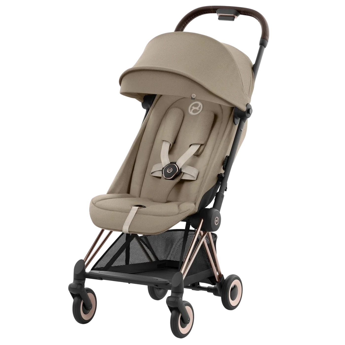 Cybex Coya | Cozy Beige - Rosegold | OUTLET