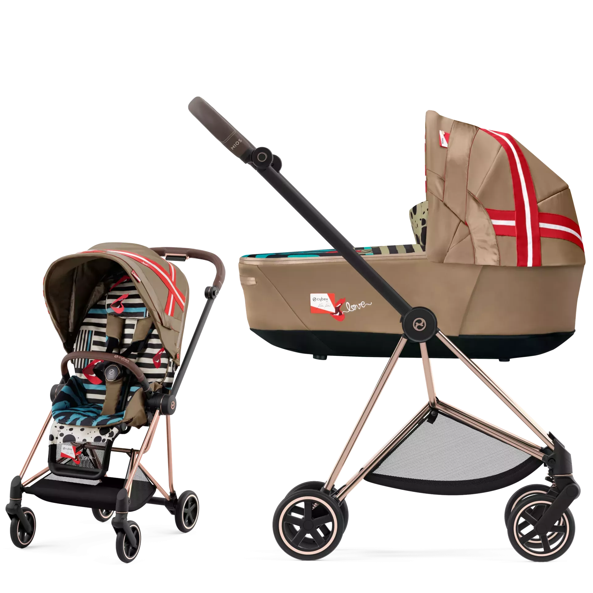Cybex Mios 3.0 - 2w1 | One Love - Design Collaborations