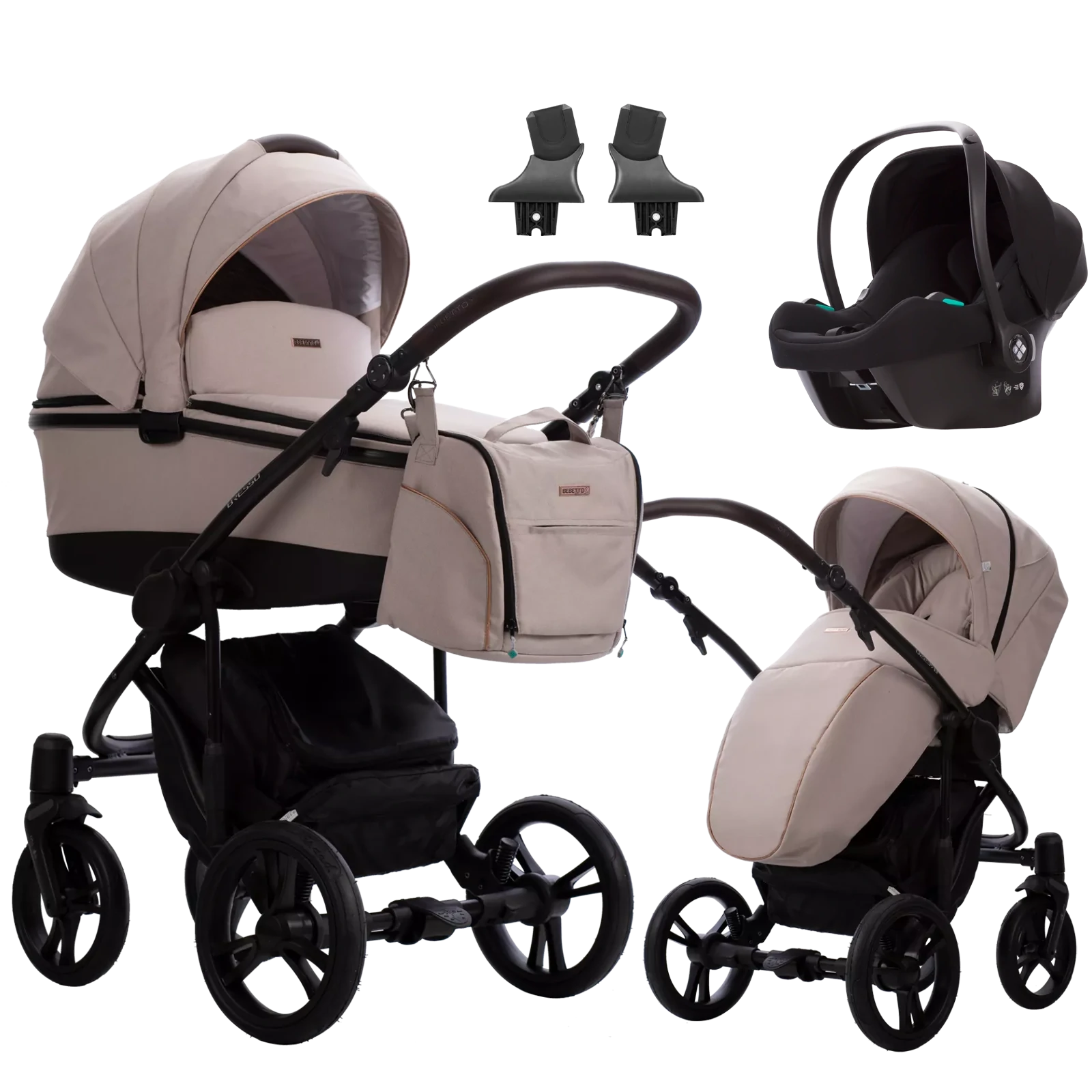 Bebetto Bresso + Bebetto Cosmo 2.0 +GRATIS - 3w1 | Onyx 03