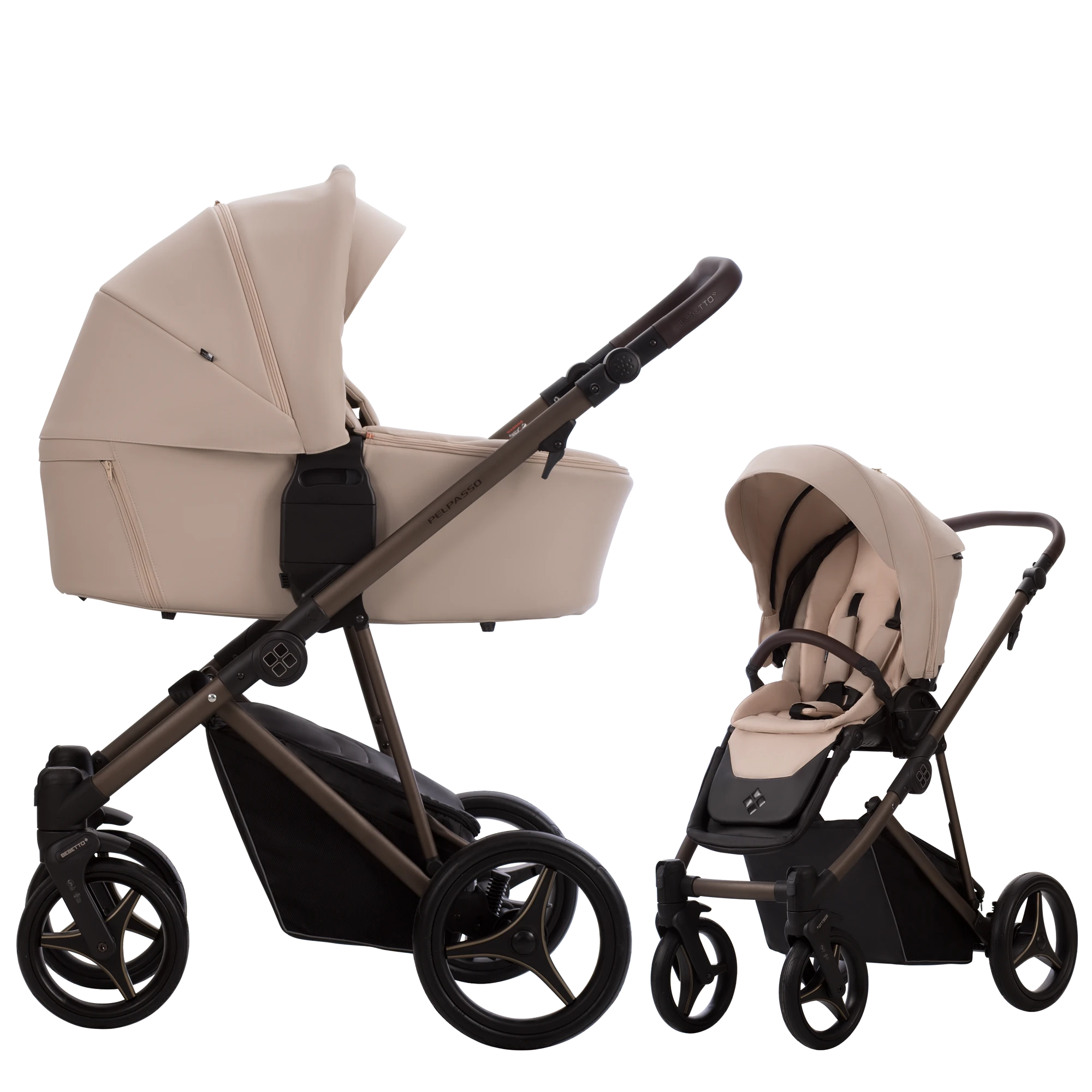 Bebetto Pelpasso Pro - 2w1 | Pro 02 Choco