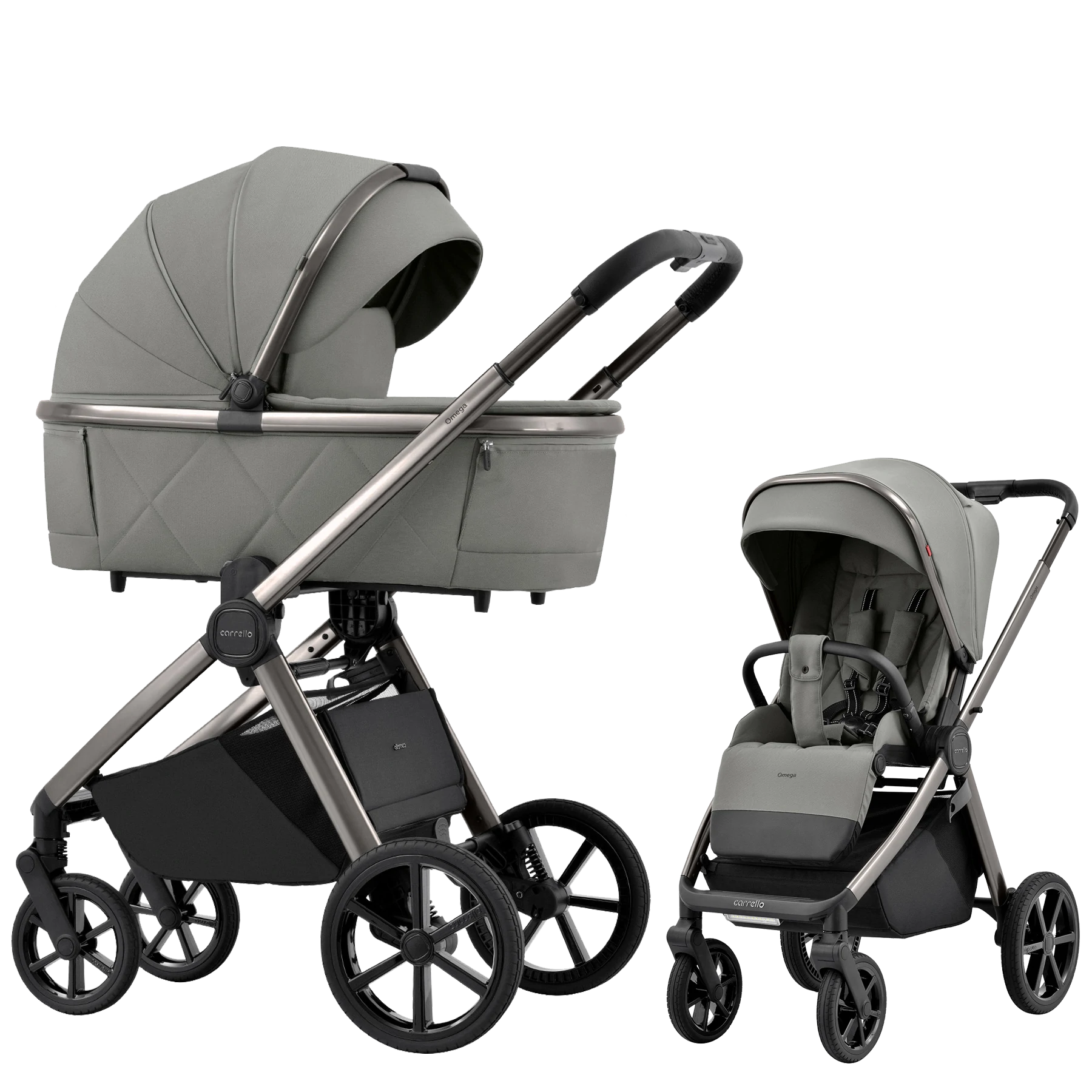 Carrello Omega - 2w1 | Superb Grey