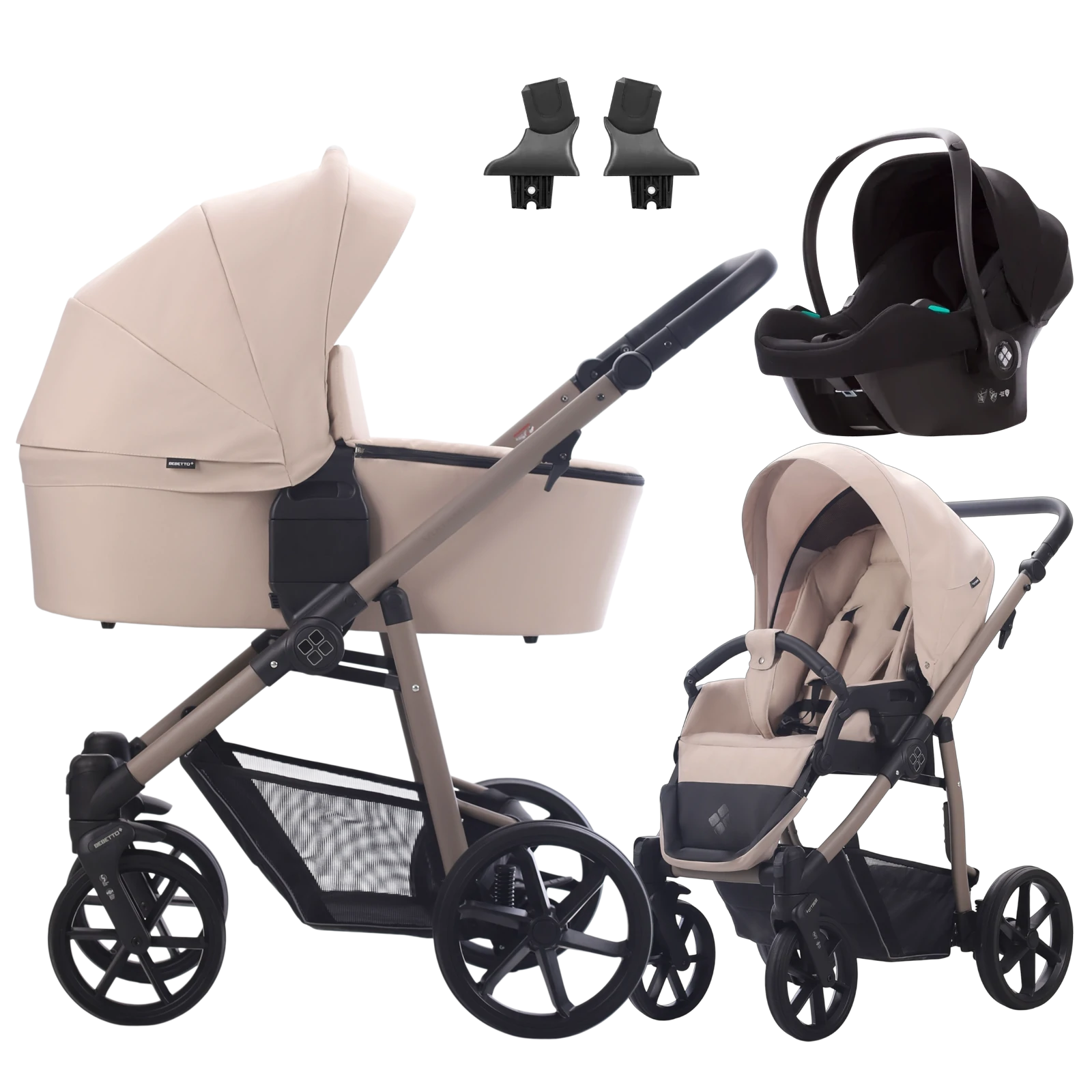Bebetto Vulcano + Bebetto Cosmo 2.0 +GRATIS - 3w1 | 06 Kaszmir