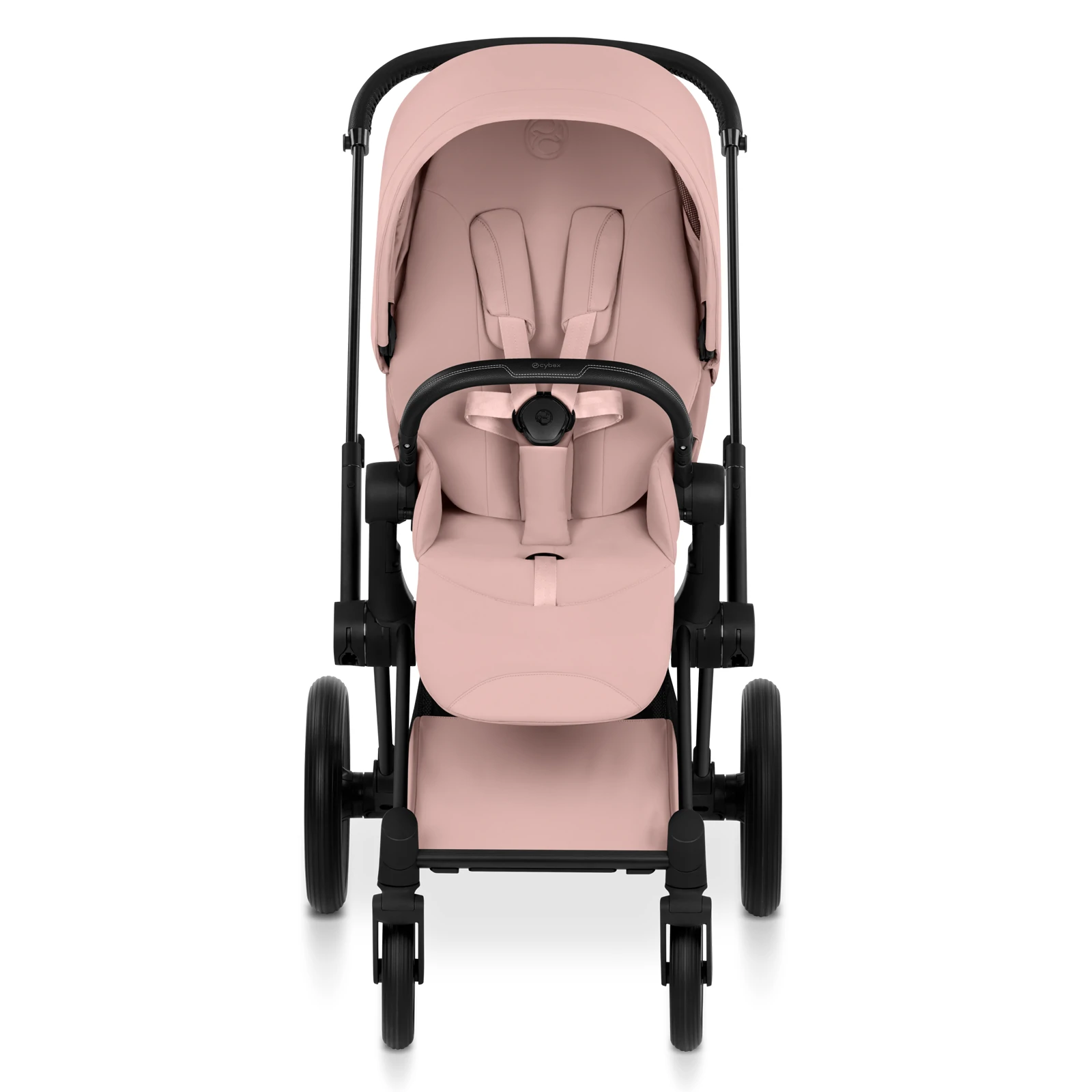 Cybex Priam 5.0 - wózek 4w1 | Peach Pink - Matt Black (Style)