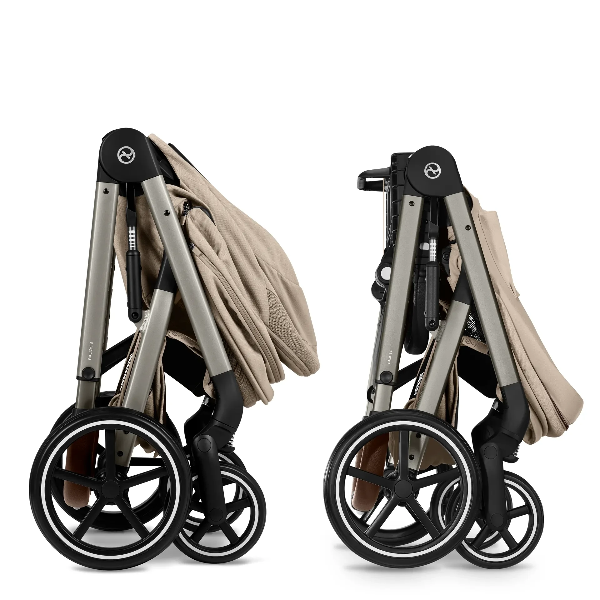 Cybex Balios S Lux Fold - 2w1 ze składaną gondolą | Almond Beige