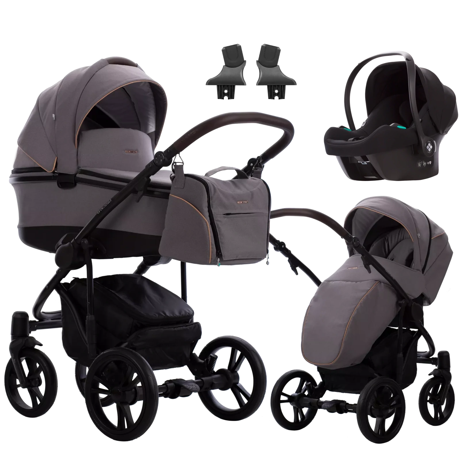 Bebetto Bresso + Bebetto Cosmo 2.0 +GRATIS - 3w1 | Onyx 04