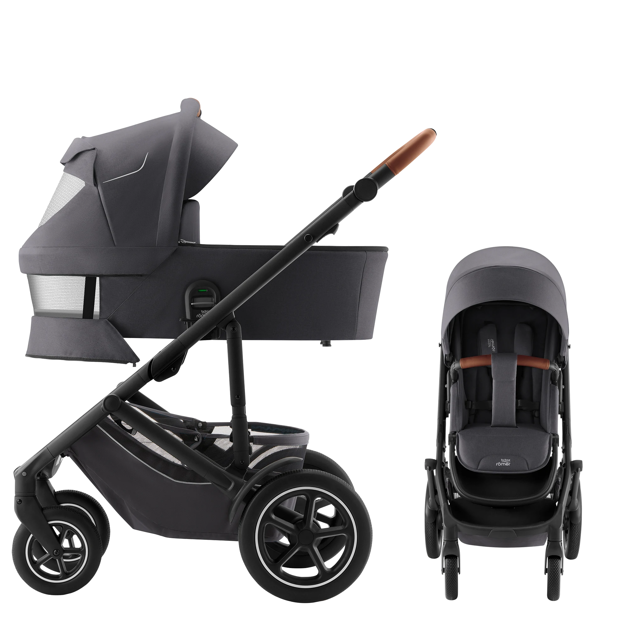 Britax Römer Smile 5Z +GRATISY - 2w1 | Midnight Grey