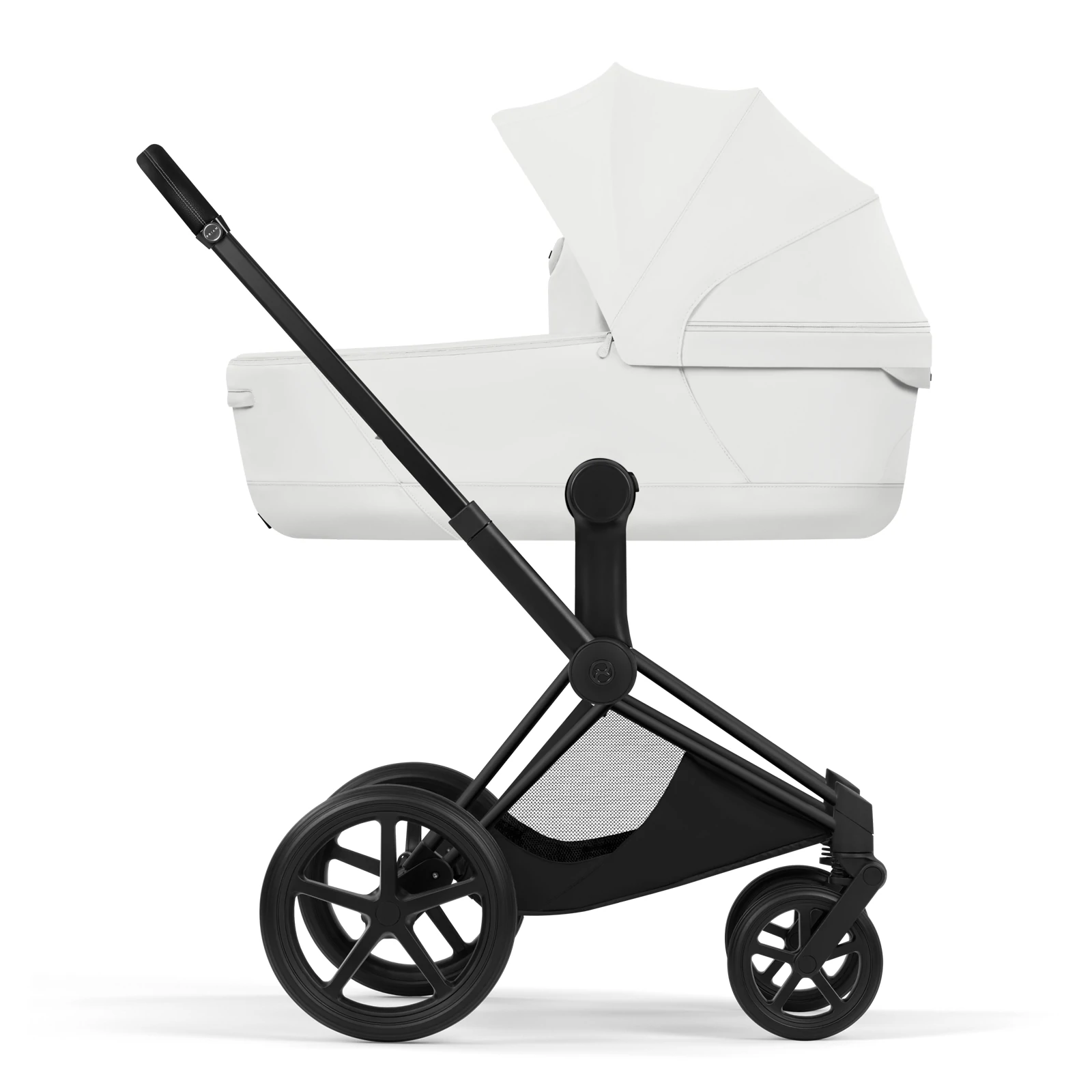 Cybex Priam 5.0 - wózek 4w1 | Off White - Matt Black (Style)