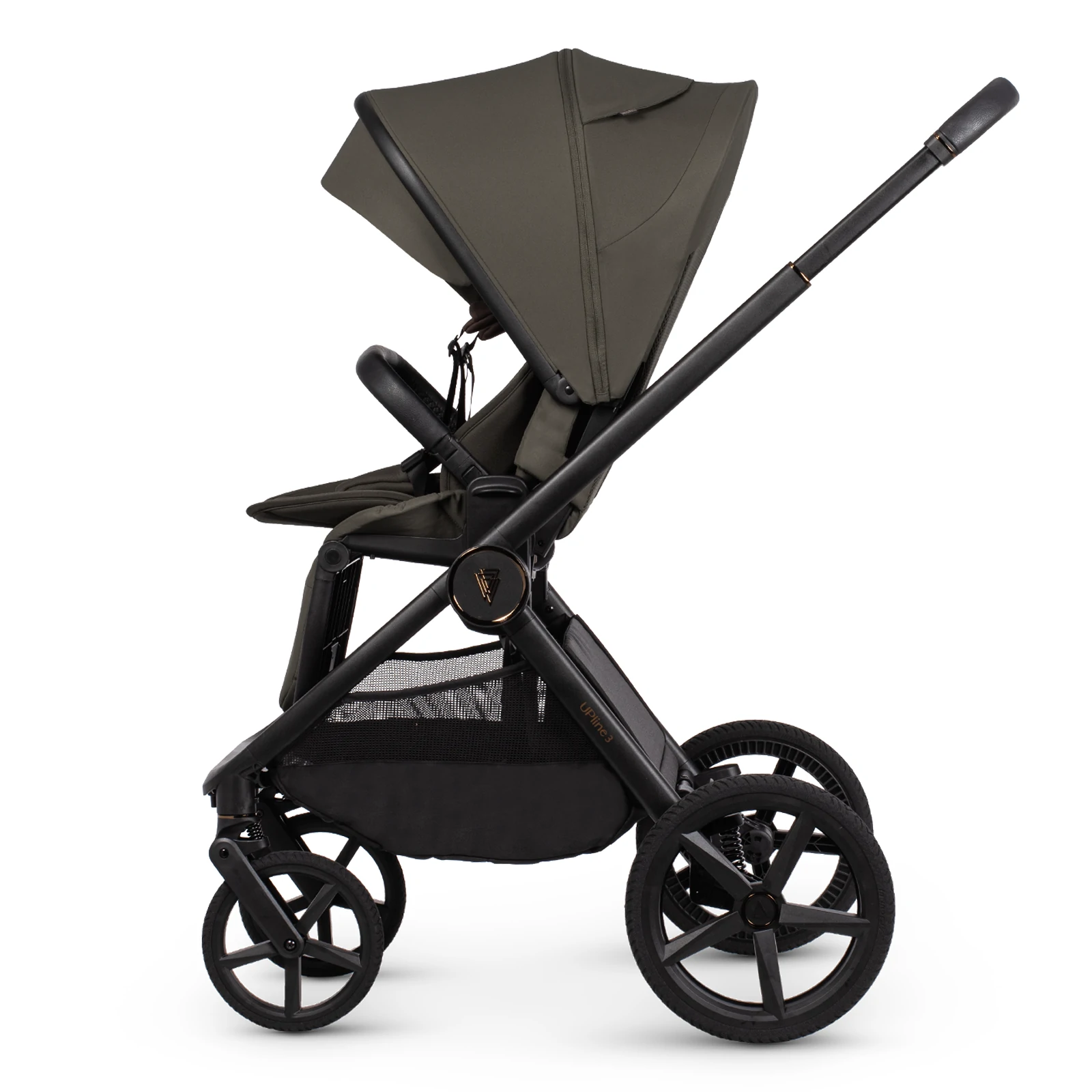 Venicci Upline 3 + Cybex Cloud T + baza T + AKCESORIA - 4w1 | Truffle