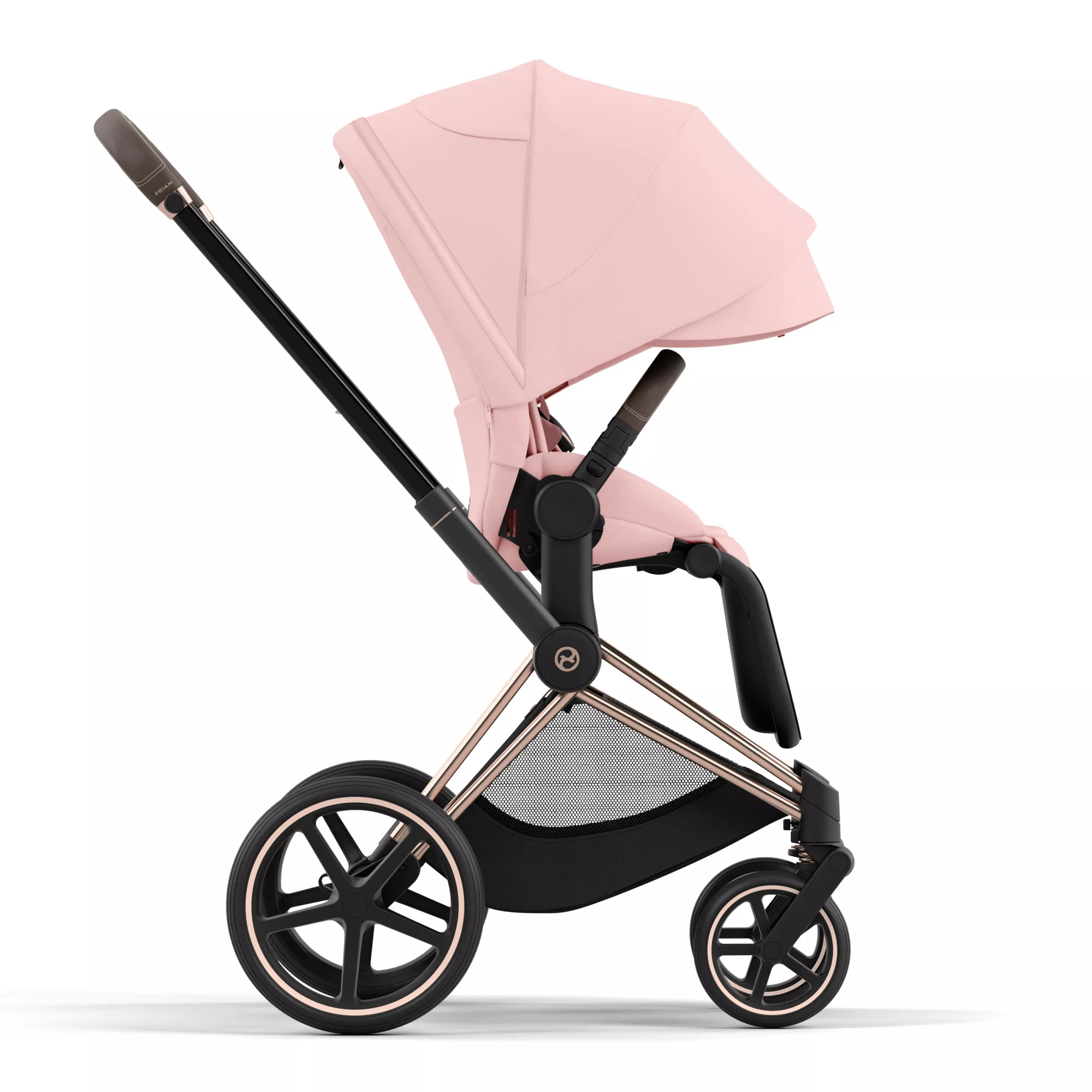 Cybex Priam 4.0 - 2w1 | Peach Pink (Rosegold Frame) Cybex Priam 4.0 - 2w1 | Peach Pink (Rosegold Frame)