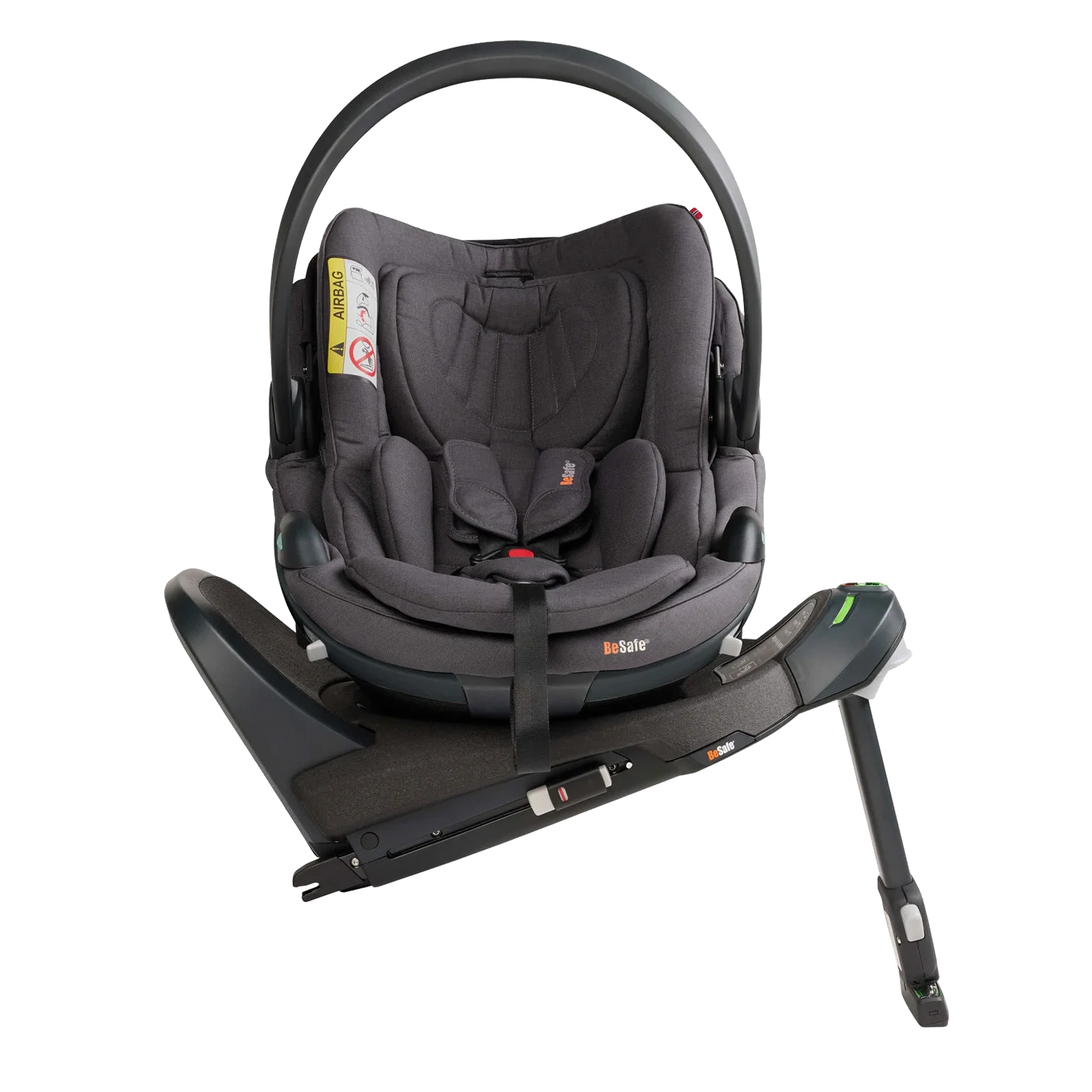 BeSafe Go Beyond 2 + baza Beyond | Dark Grey Melange