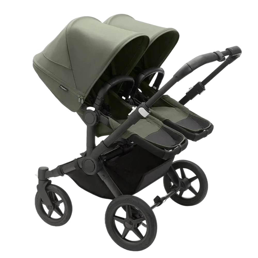 Bugaboo Donkey 5 Twin | Black-Forest Green-Forest Green