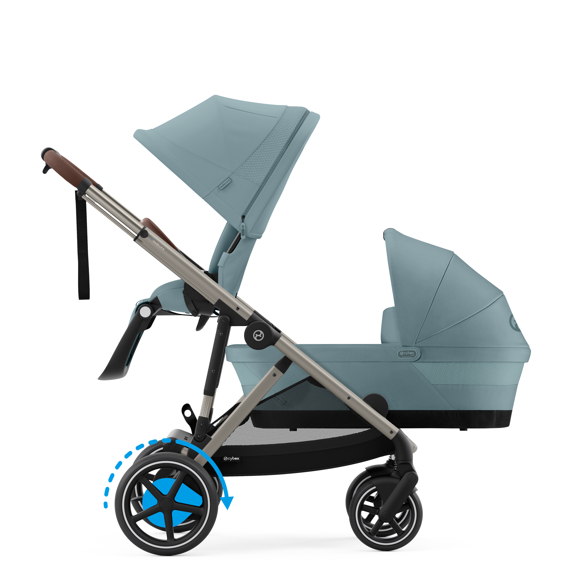 Cybex e-Gazelle S Duo | Stormy Blue Cybex e-Gazelle S Duo | Stormy Blue