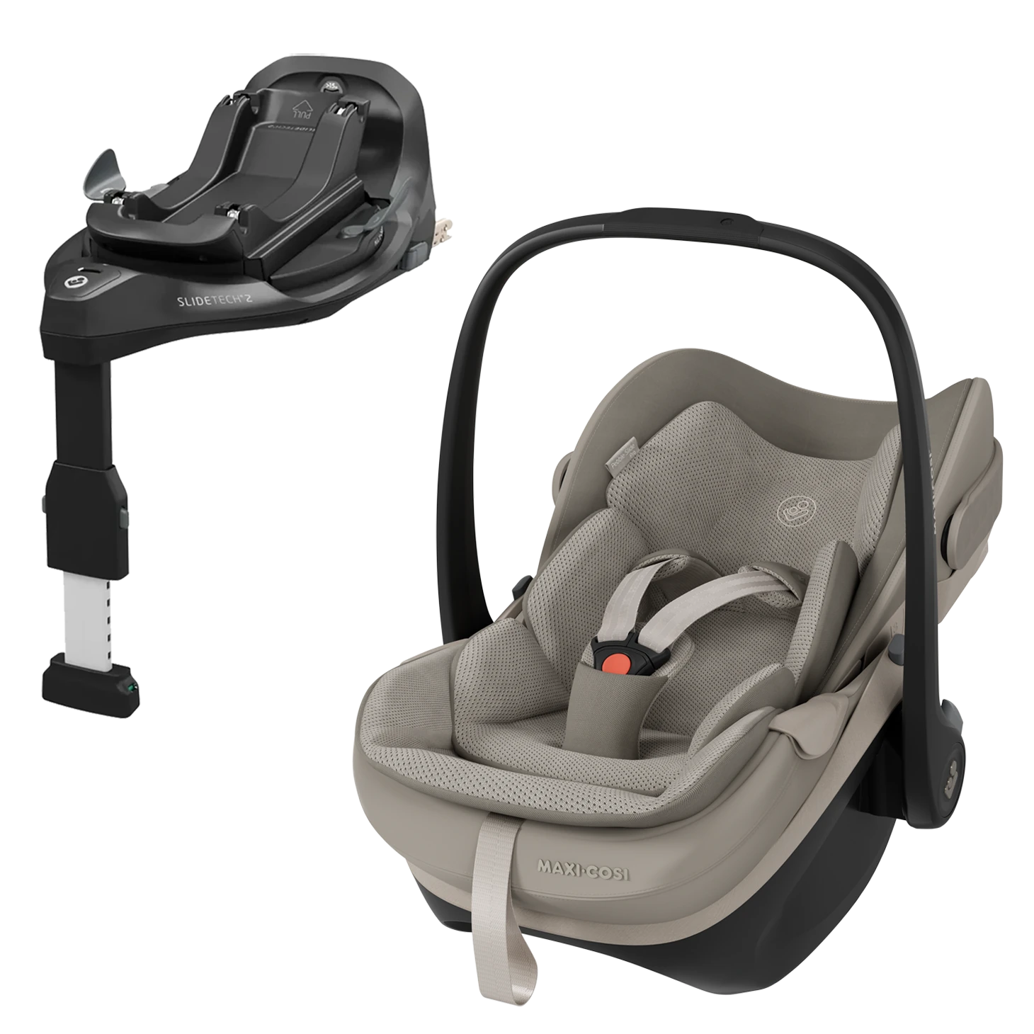 Maxi-Cosi Pebble Slide Pro + baza FamilyFix Slide Pro | Sapphire Sand