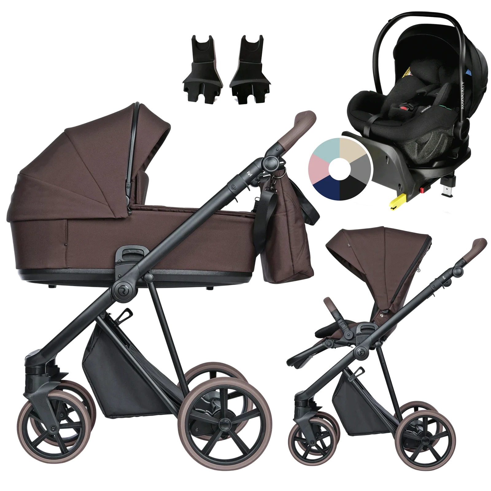 Roan Ivi 2.0 Vintage + Avionaut Pixel Pro 2.0 C + baza IQ Orbit + GRATIS - 4w1 | Sweet Fig