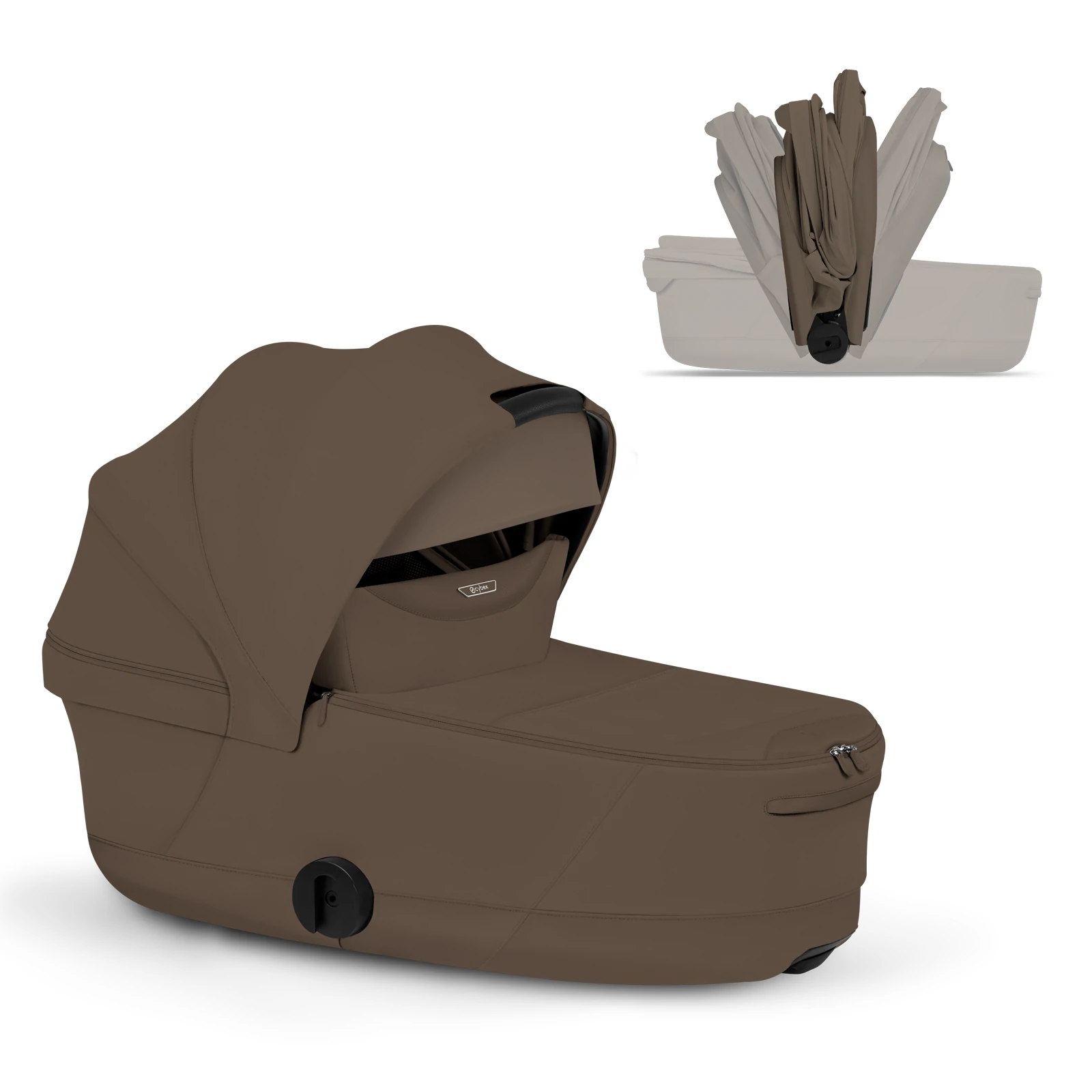 Cybex Priam 5.0 - wózek 4w1 | Coconut Brown - Chrome (Style)