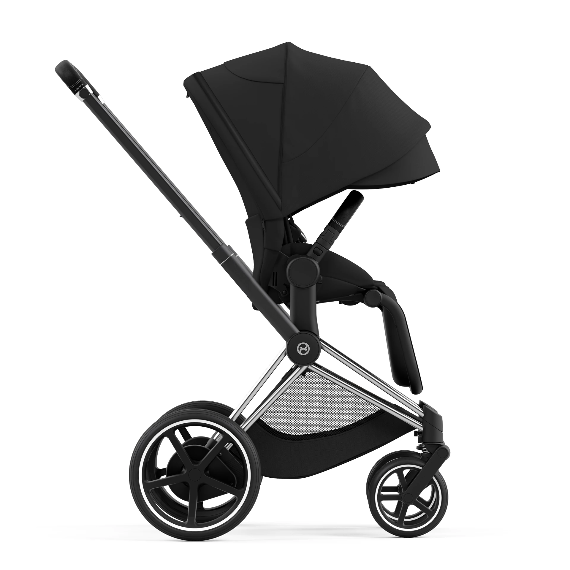 Cybex e-Priam 4.0 - 2w1 | Sepia Black (Chrome Black Frame) Cybex e-Priam 4.0 - 2w1 | Sepia Black (Chrome Black Frame)