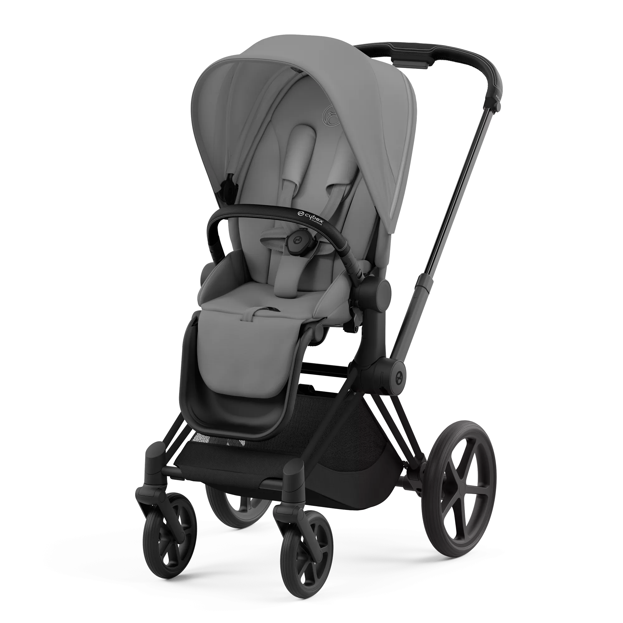 Cybex Priam 4.0 | Mirage Grey (Matt Black Frame) Cybex Priam 4.0 | Mirage Grey (Matt Black Frame)