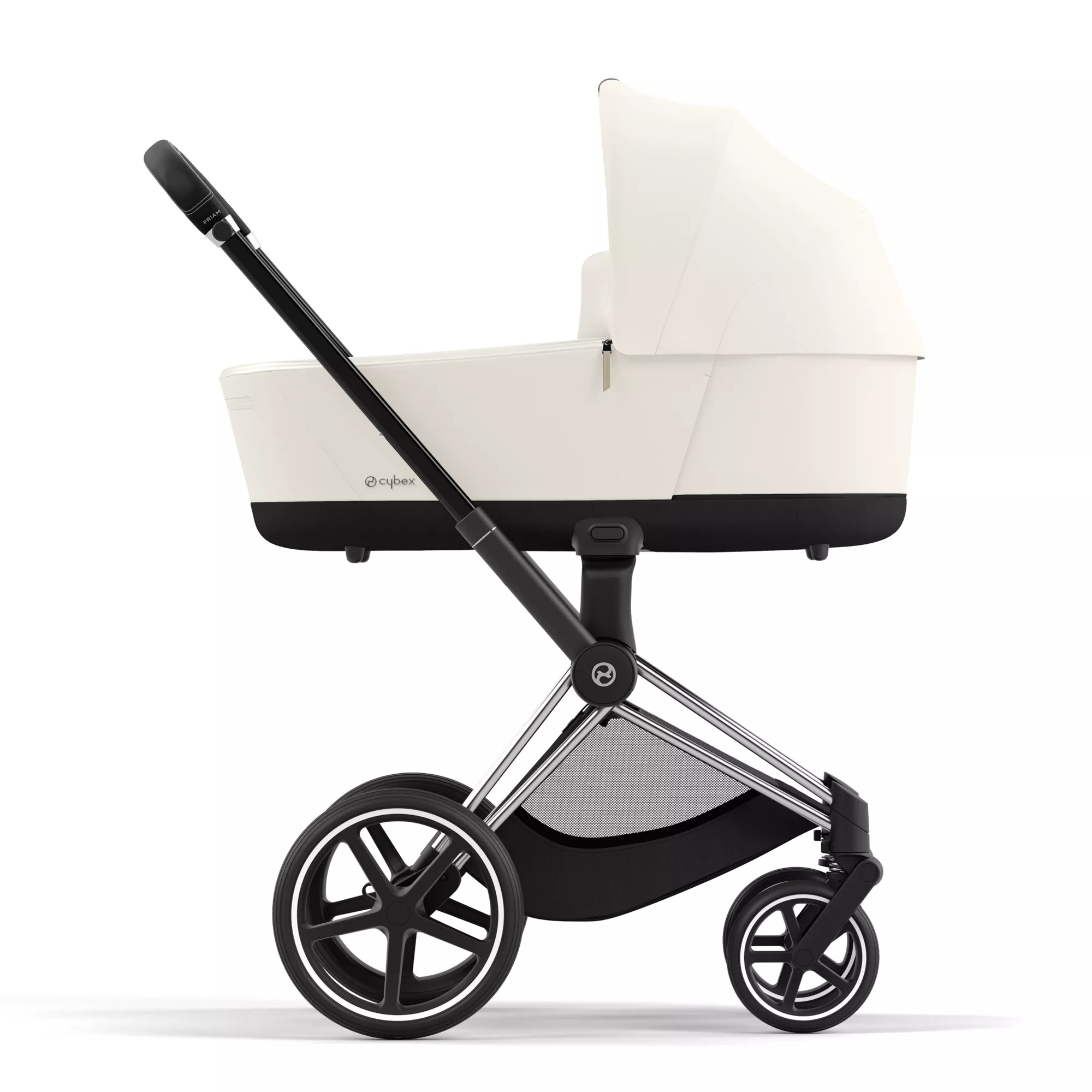Cybex Priam 4.0 - 2w1 | Off White (Chrome Black Frame) Cybex Priam 4.0 - 2w1 | Off White (Chrome Black Frame)