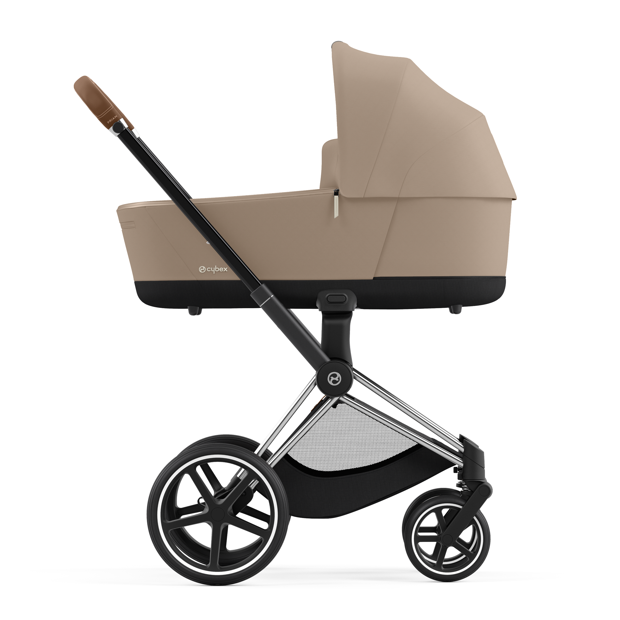 Cybex Priam 4.0 - 2w1 | Cozy Beige (Chrome Brown Frame) Cybex Priam 4.0 - 2w1 | Cozy Beige (Chrome Brown Frame)