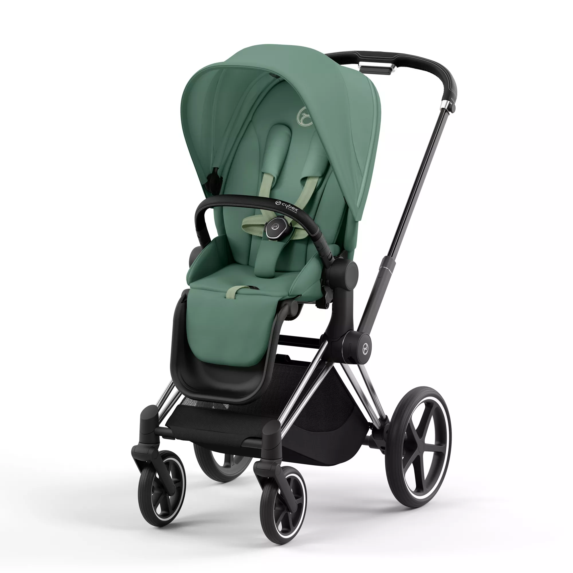 Cybex Priam 4.0 - 2w1 | Leaf Green (Chrome Black Frame) Cybex Priam 4.0 - 2w1 | Leaf Green (Chrome Black Frame)