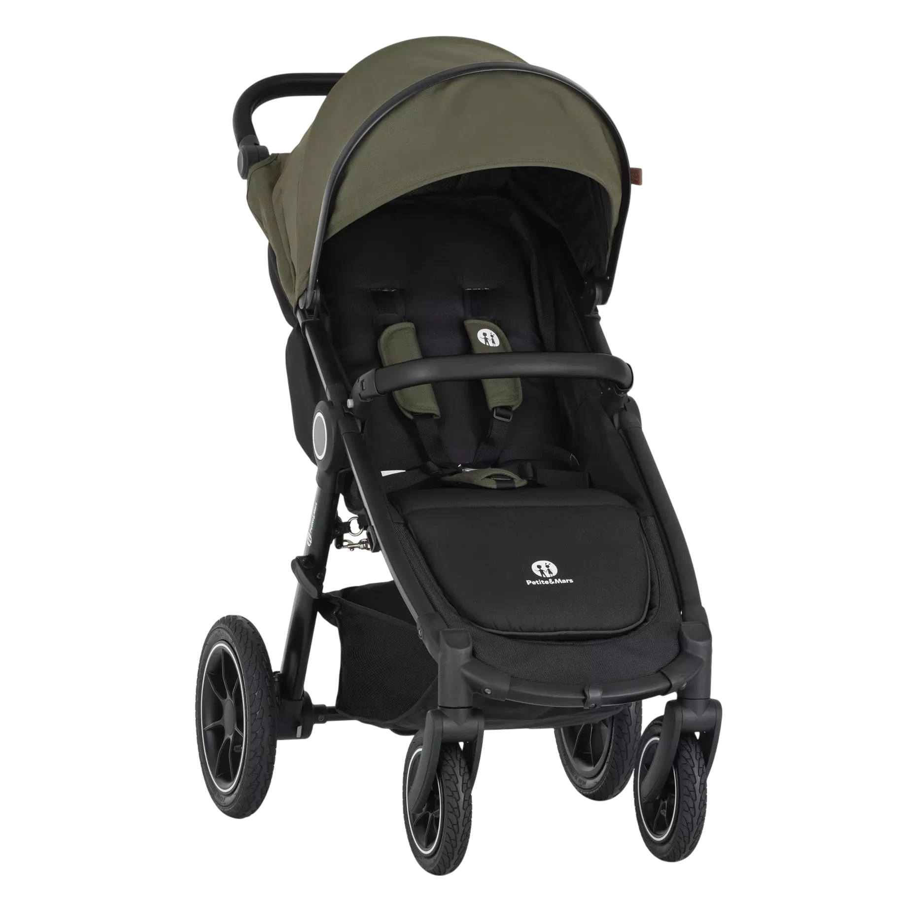 Petite&Mars Street2 Air | Black Mature Olive