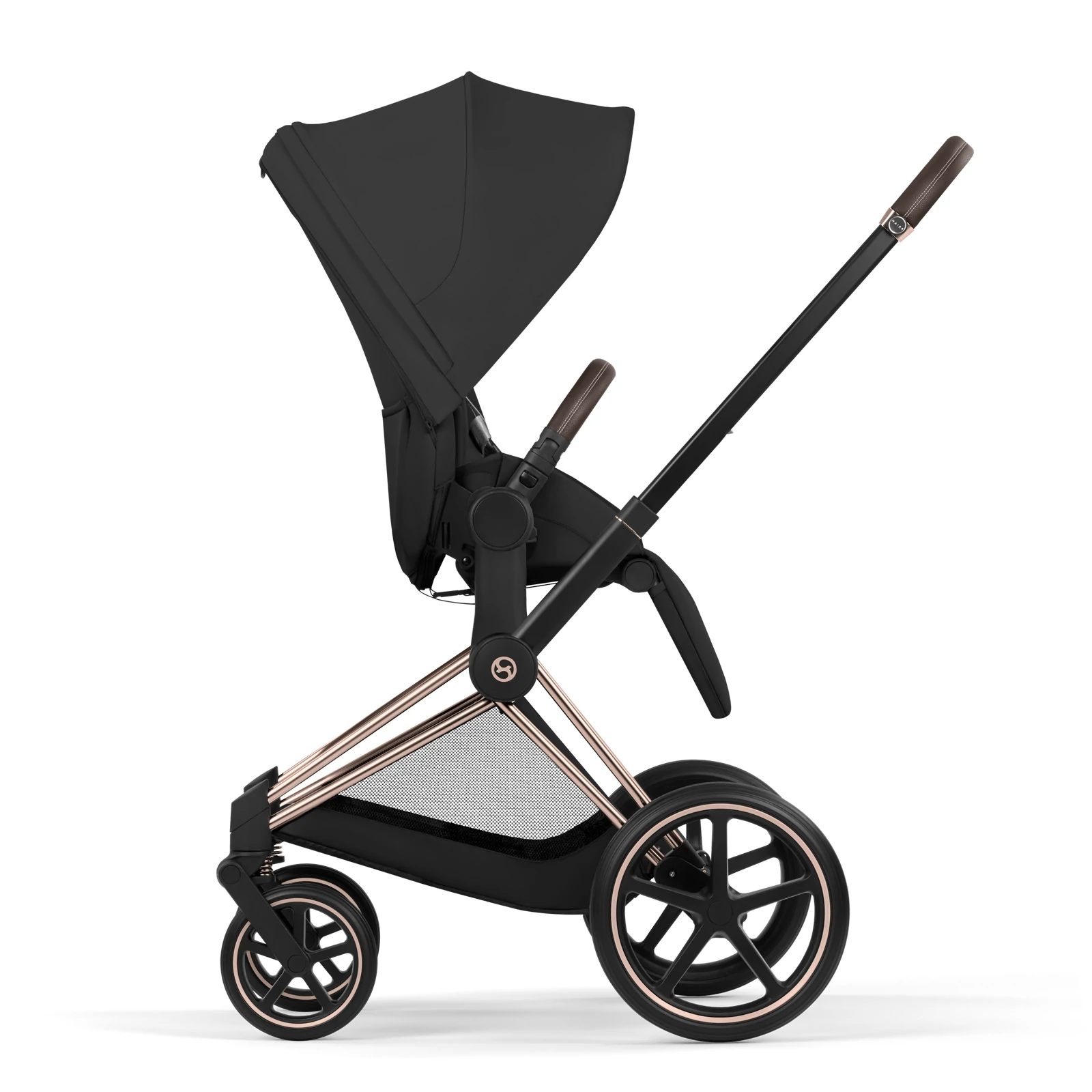 Cybex Priam 5.0 - wózek 4w1 | Sepia Black - Rosegold (Comfort)