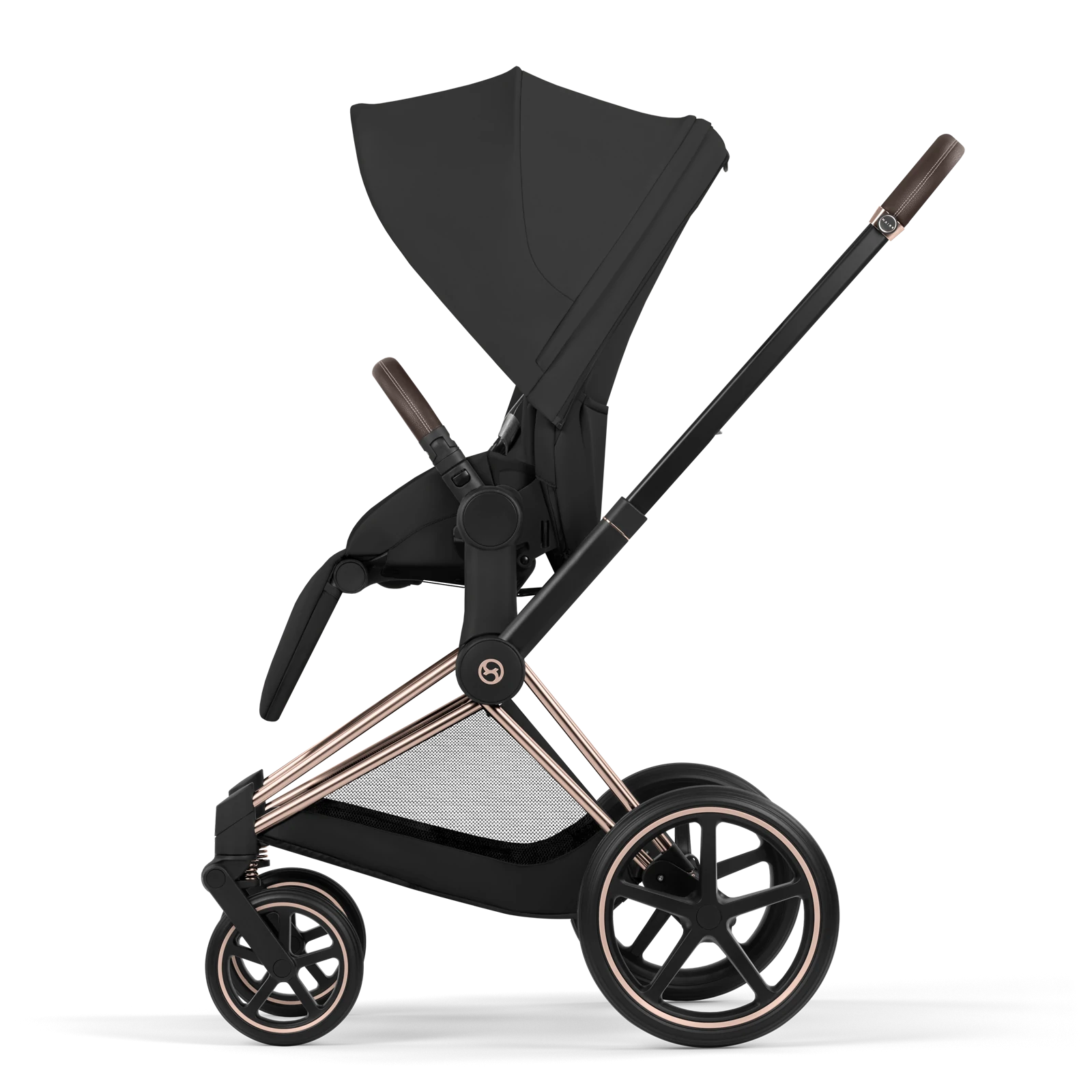 Cybex Priam 5.0 - wózek 4w1 | Sepia Black - Rosegold (Comfort)