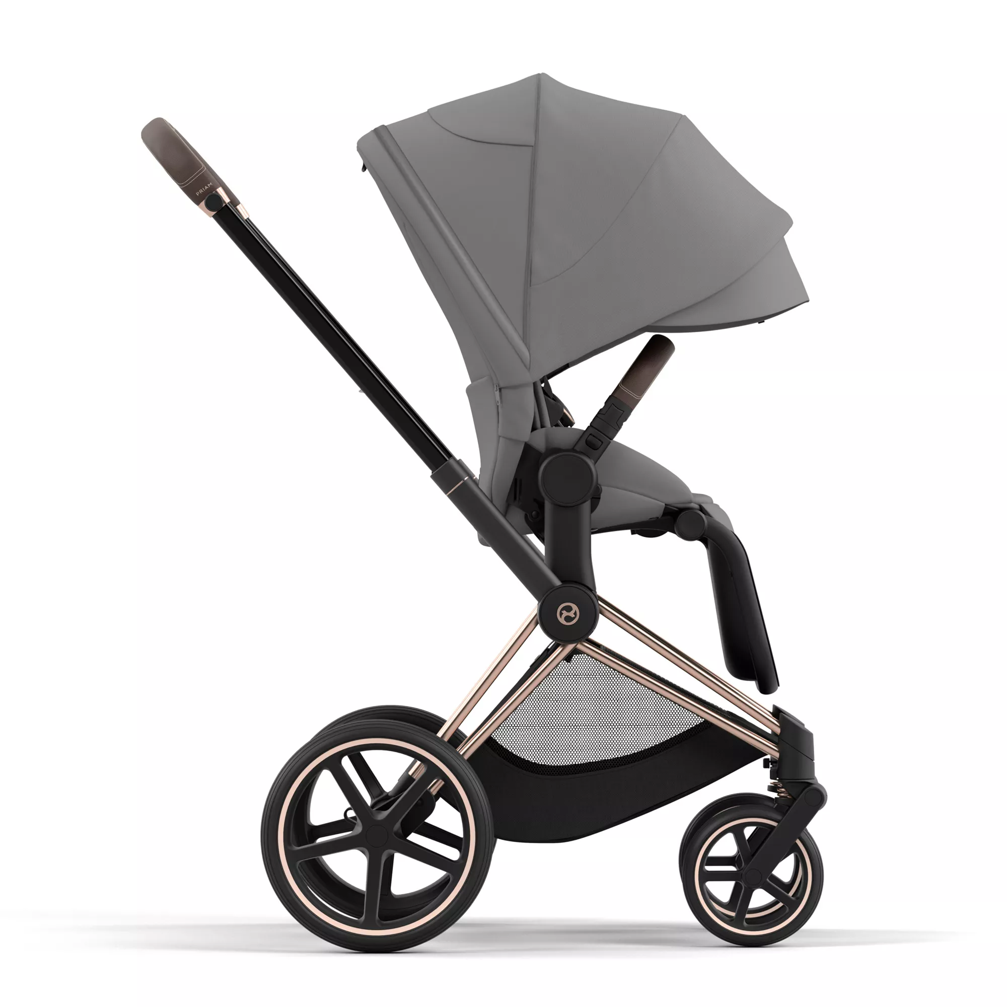 Cybex Priam 4.0 - 2w1 | Mirage Grey (Rosegold Frame) Cybex Priam 4.0 - 2w1 | Mirage Grey (Rosegold Frame)