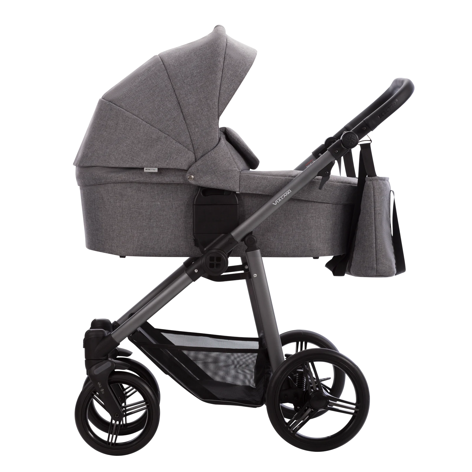 Bebetto Vulcano + Bebetto Cosmo 2.0 +GRATIS - 3w1 | 03 (Graphite Frame)