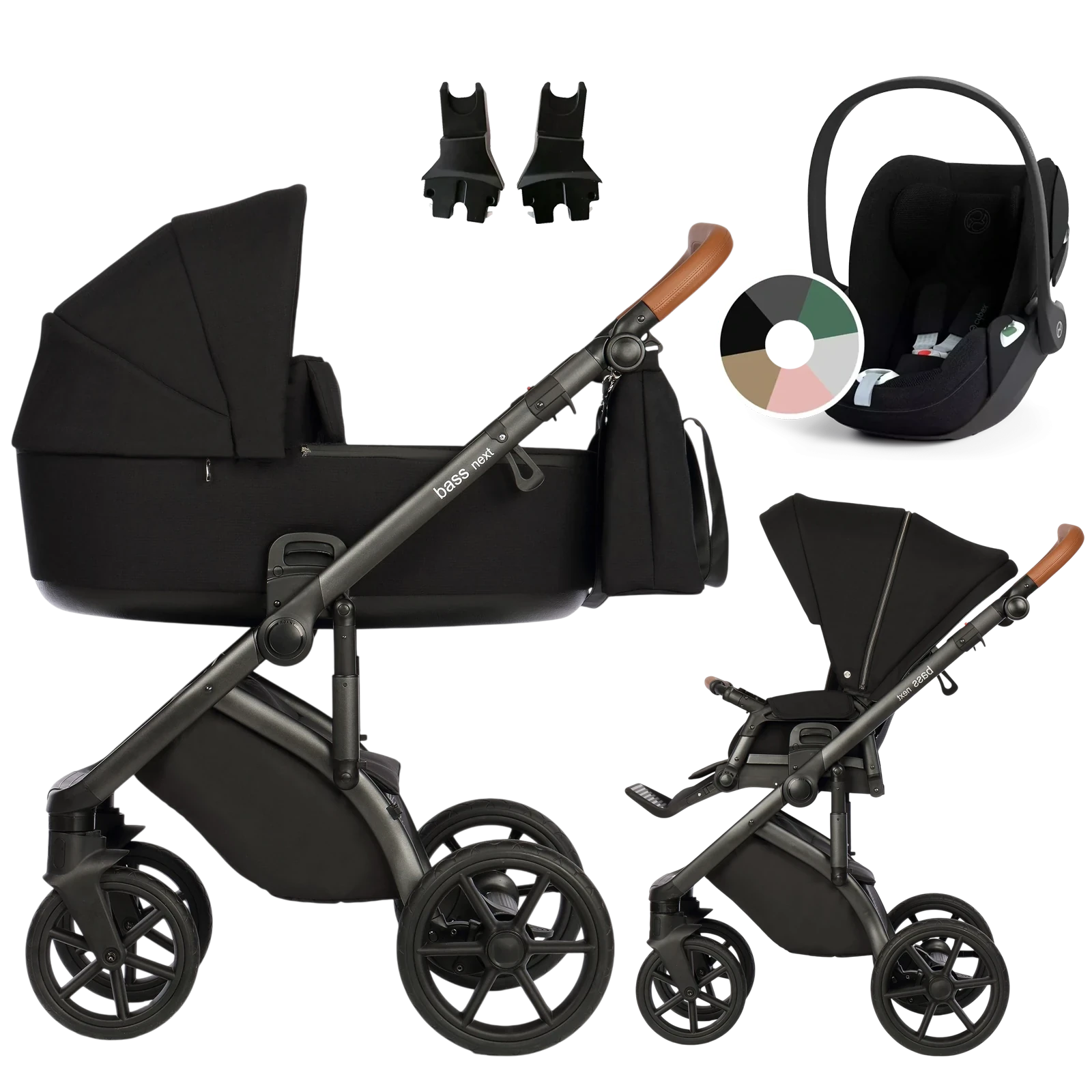 Roan Bass Next + Cybex Cloud T i-Size + GRATIS - 3w1 | Caviar