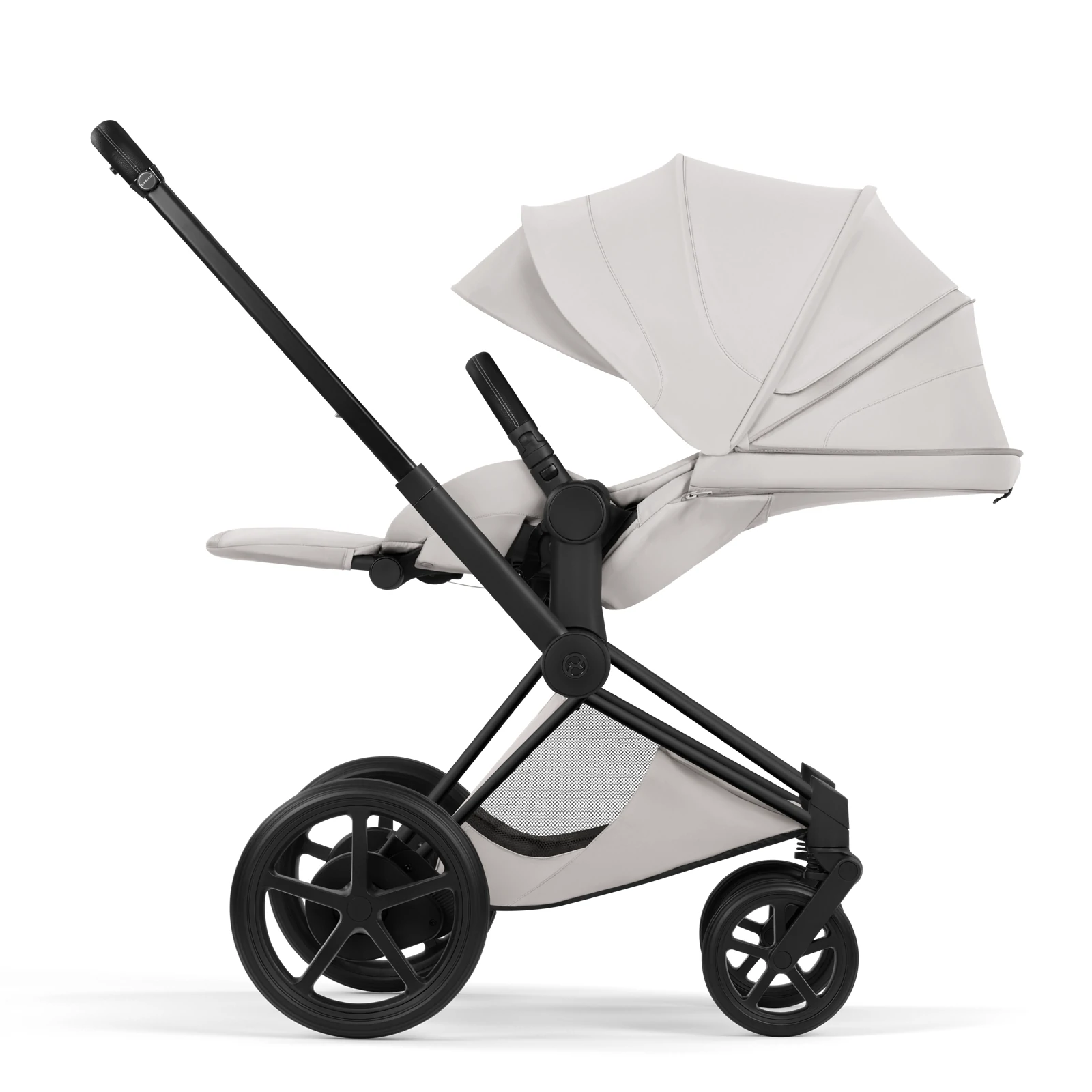 Cybex e-Priam 5.0 - wózek 2w1 | City Grey - Matt Black (Style)