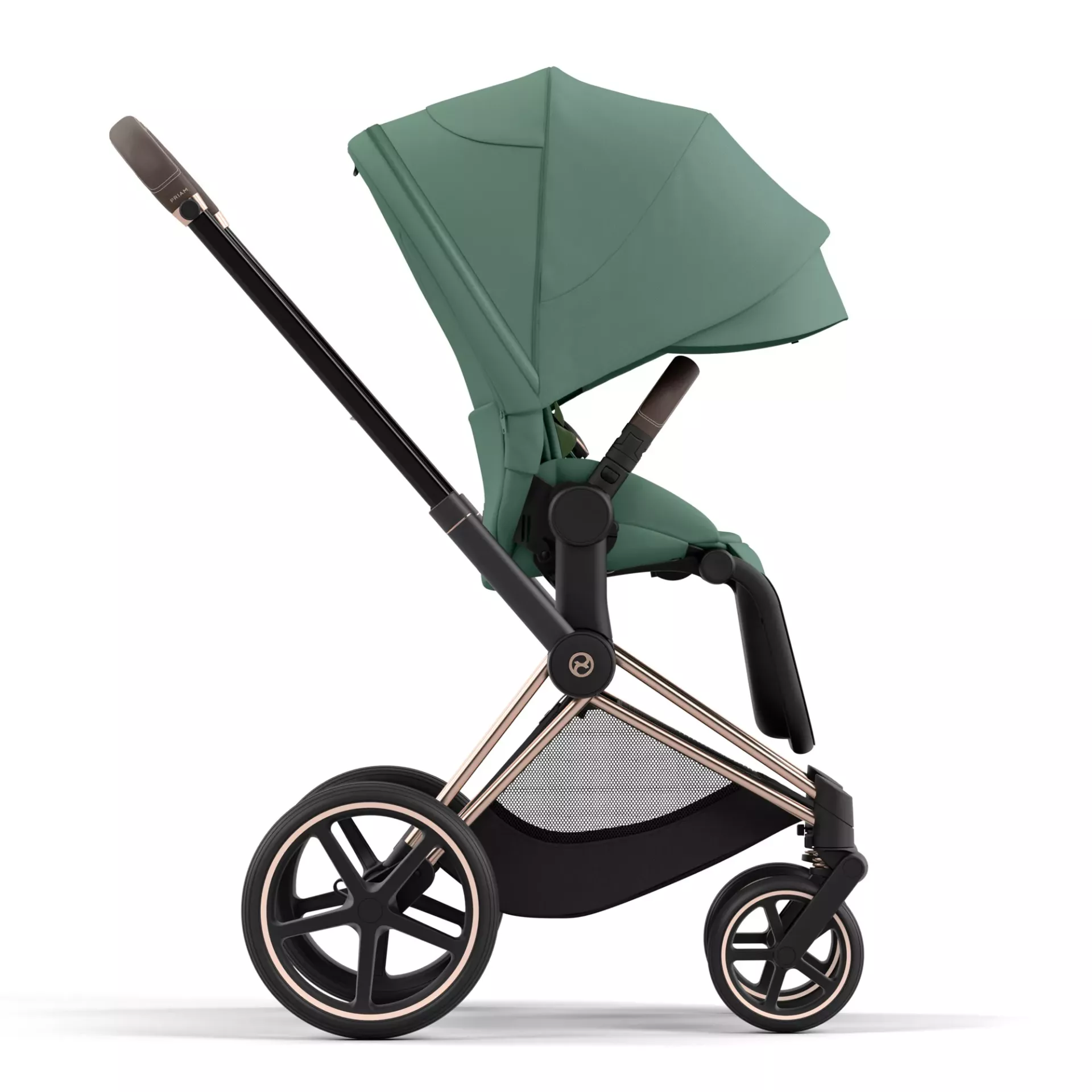 Cybex Priam 4.0 - 2w1 | Leaf Green (Rosegold Frame) Cybex Priam 4.0 - 2w1 | Leaf Green (Rosegold Frame)