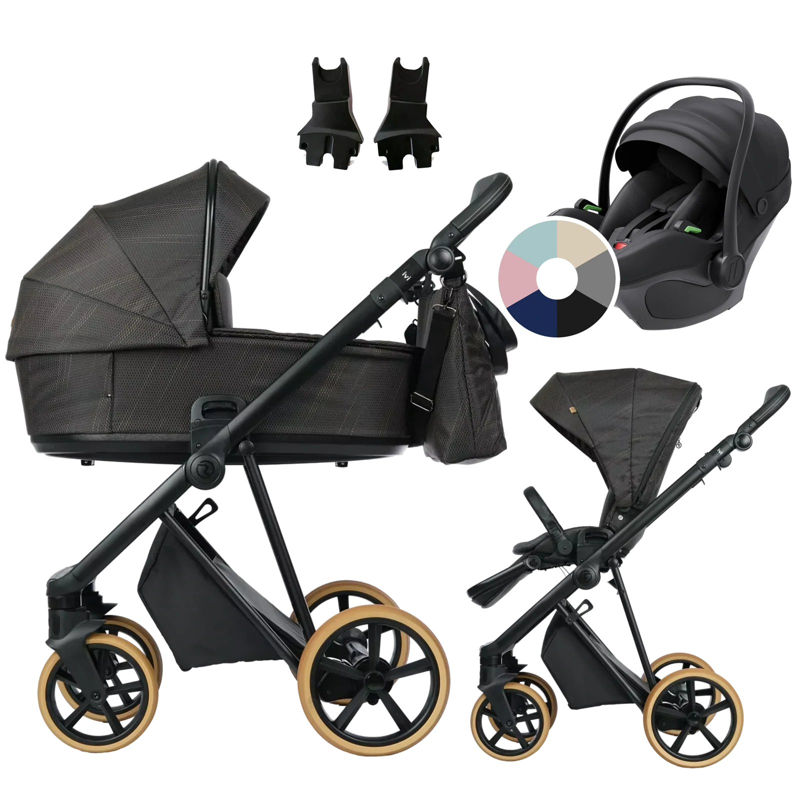 Roan Ivi 2.0 Vintage + Avionaut Pixel 3 + GRATIS - 3w1 | Cooper Glow (Limited Edition)