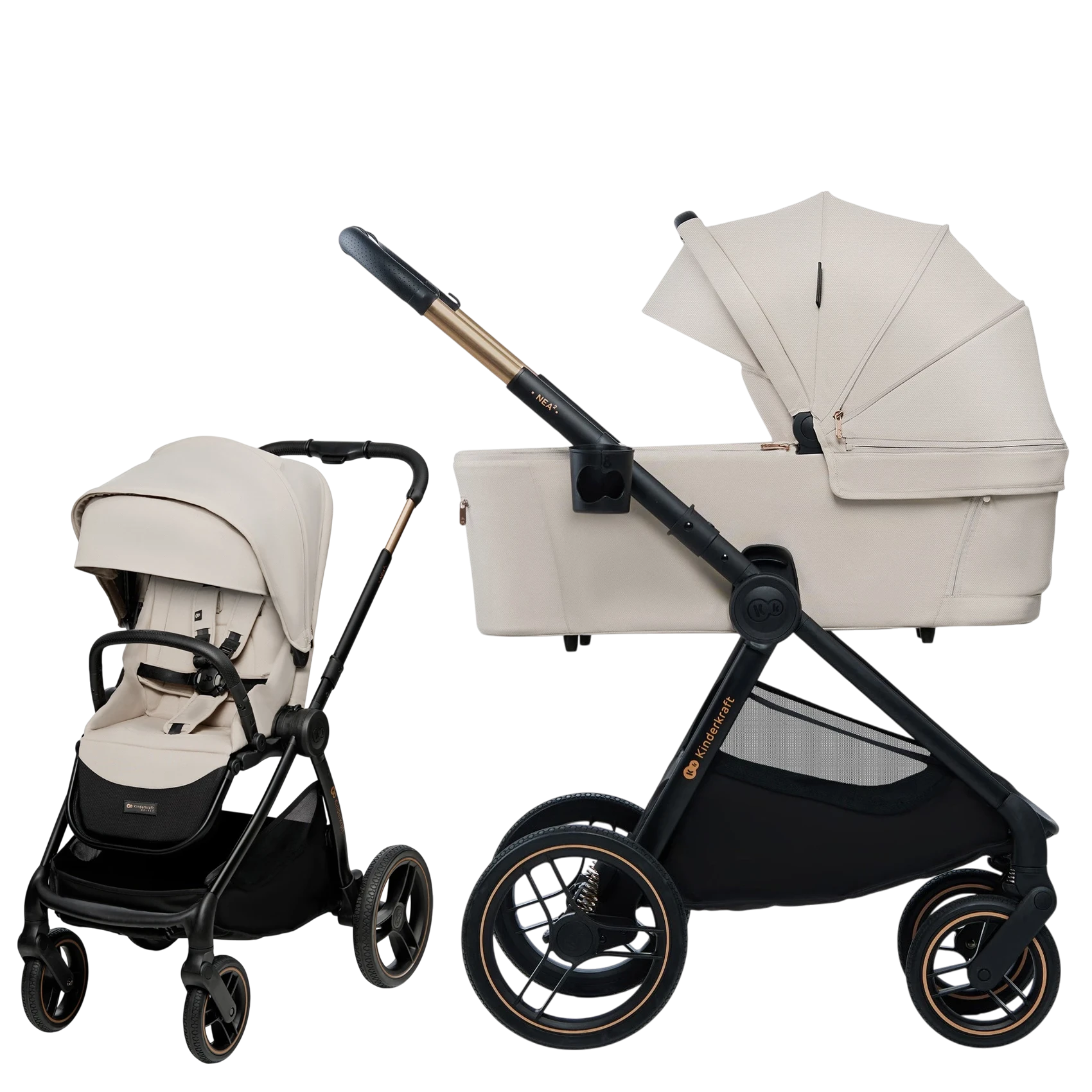Kinderkraft Nea 2 - 2w1 | Soft Beige