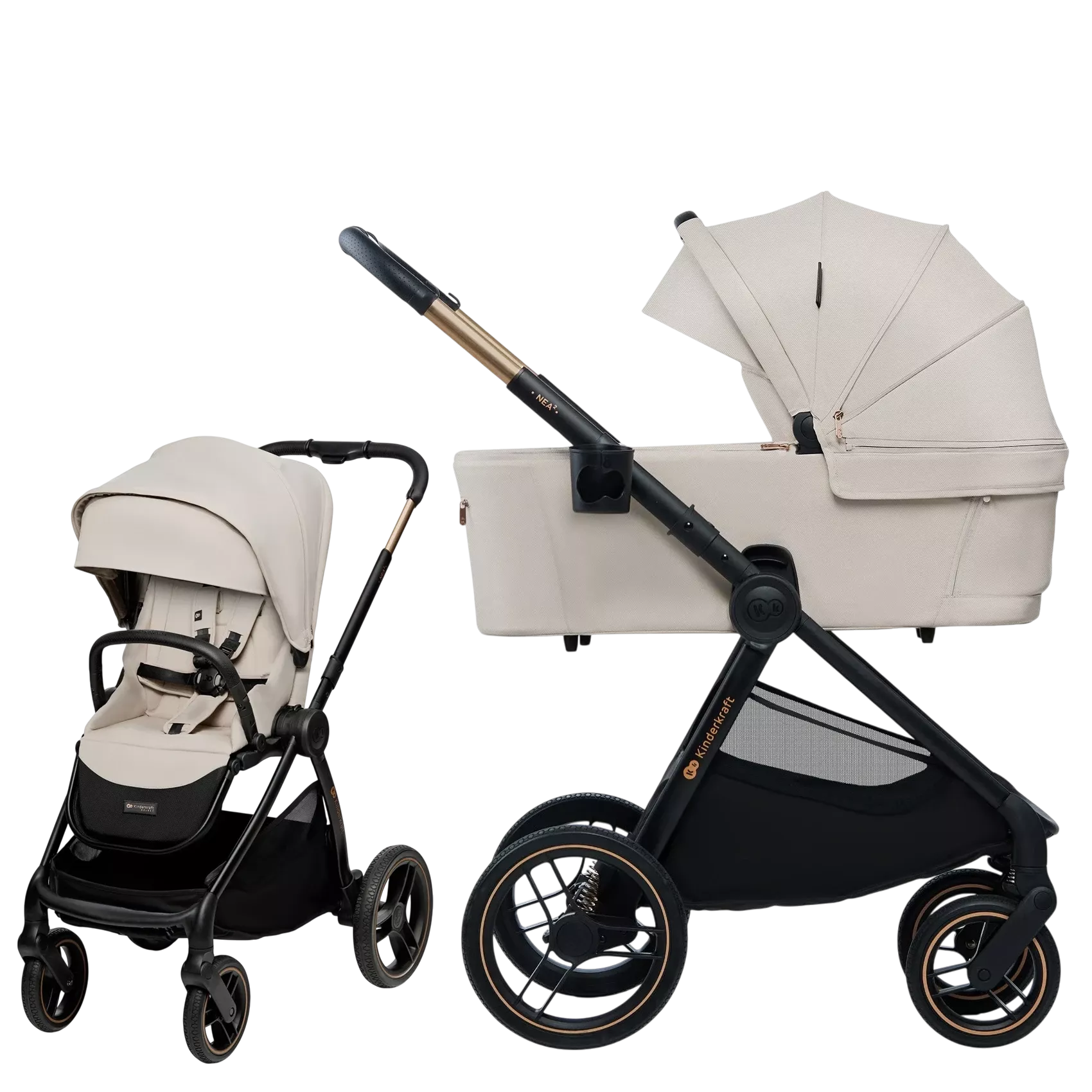Kinderkraft Nea 2 - 2w1 | Soft Beige
